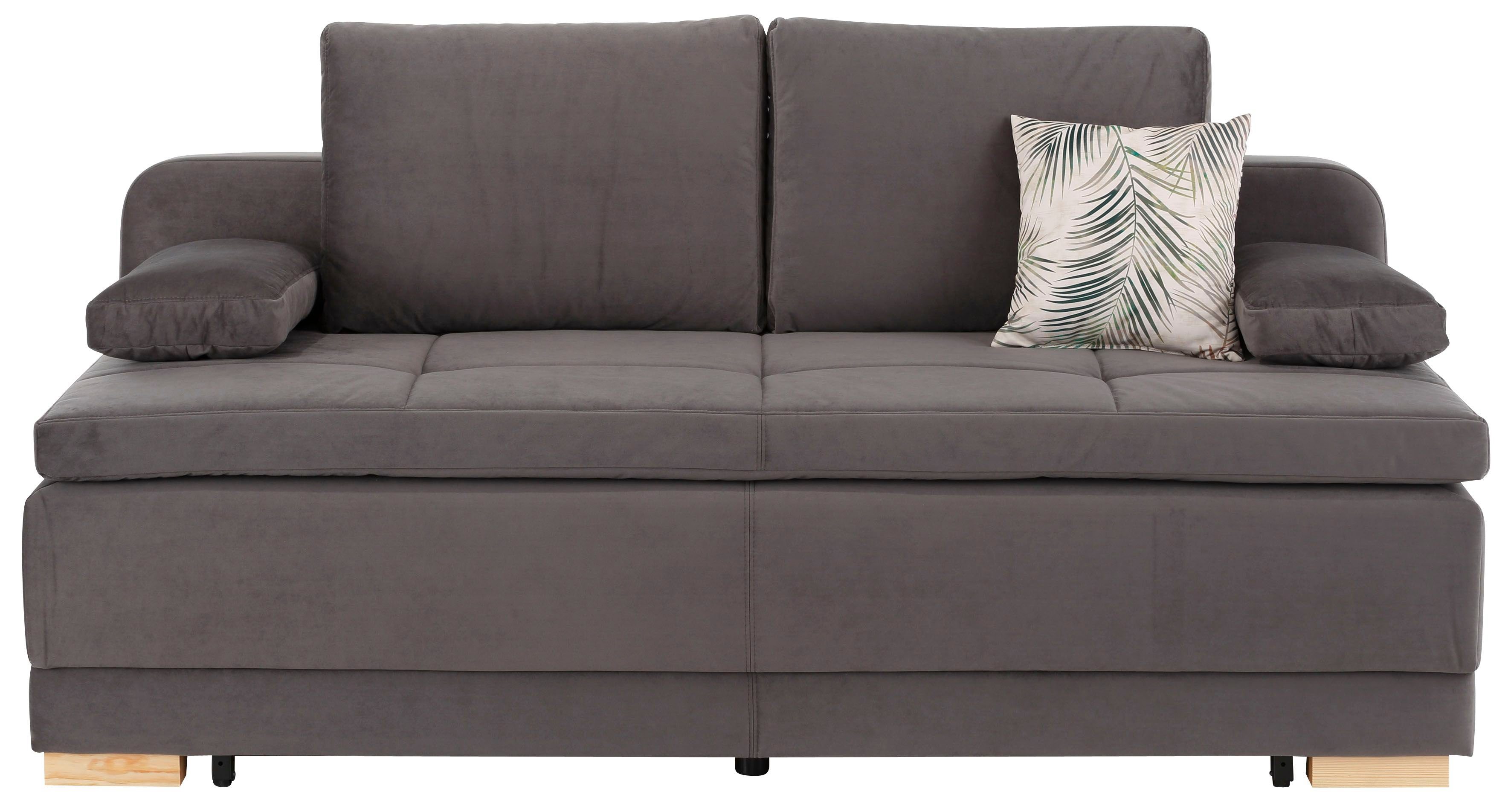 OTTO home Schlafsofa Berlin, Dauerschläfer mit Boxspringfederung, Bettfunkt günstig online kaufen