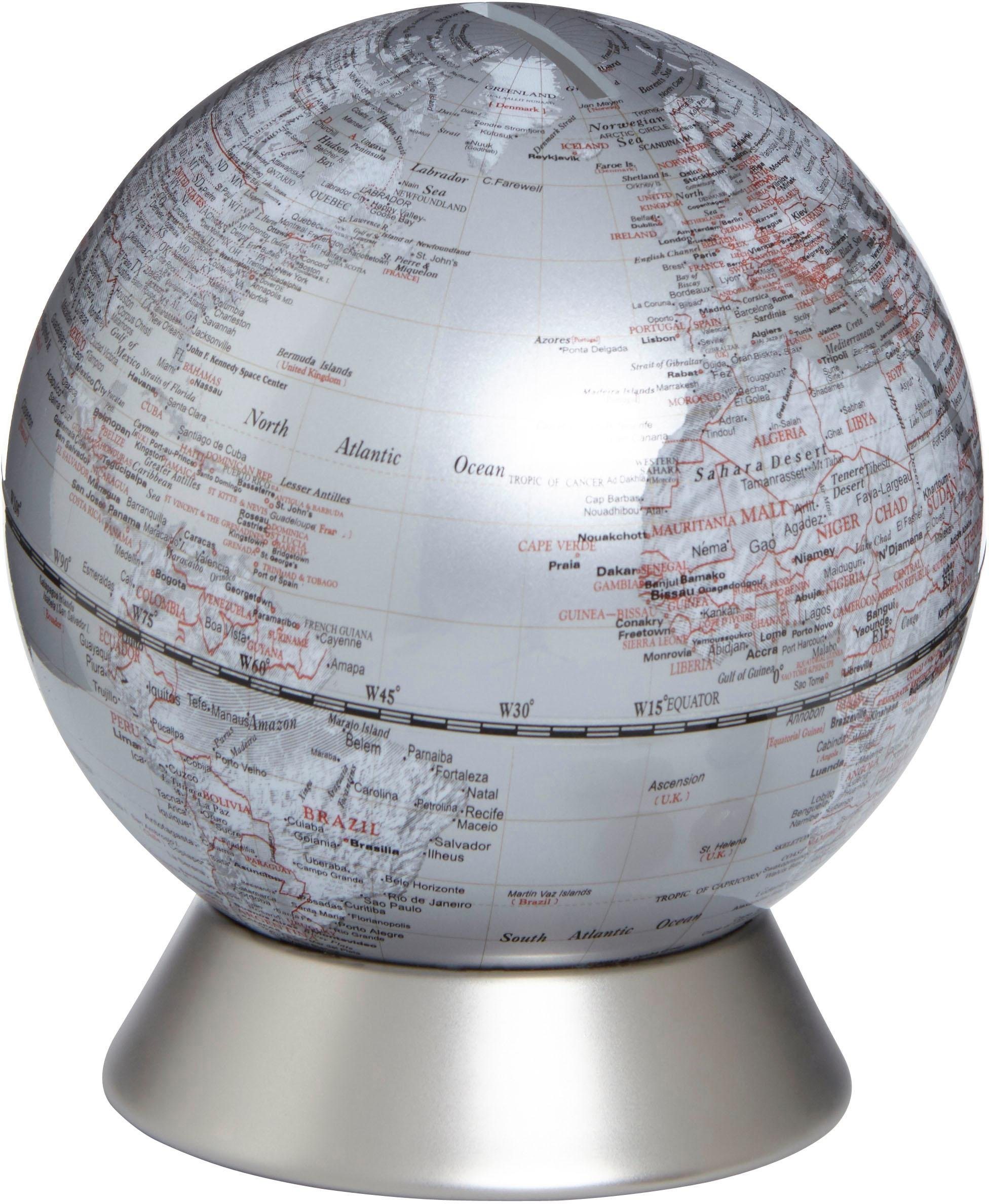 Globus Spardose »ORION SILVER« Globus Spardose »ORION SILVER«
