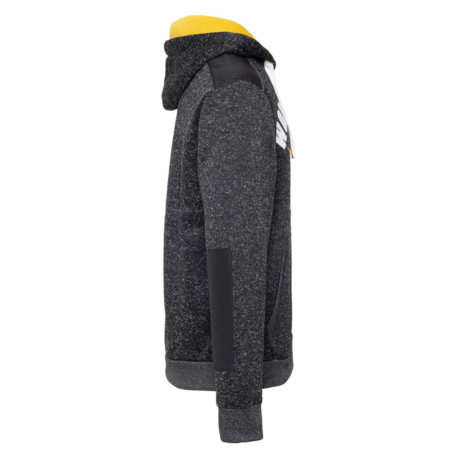 ROADSIGN australia Kapuzenpullover Herren Strickfleecehoody mit Frontprint - Pullover mit Kängurutaschen