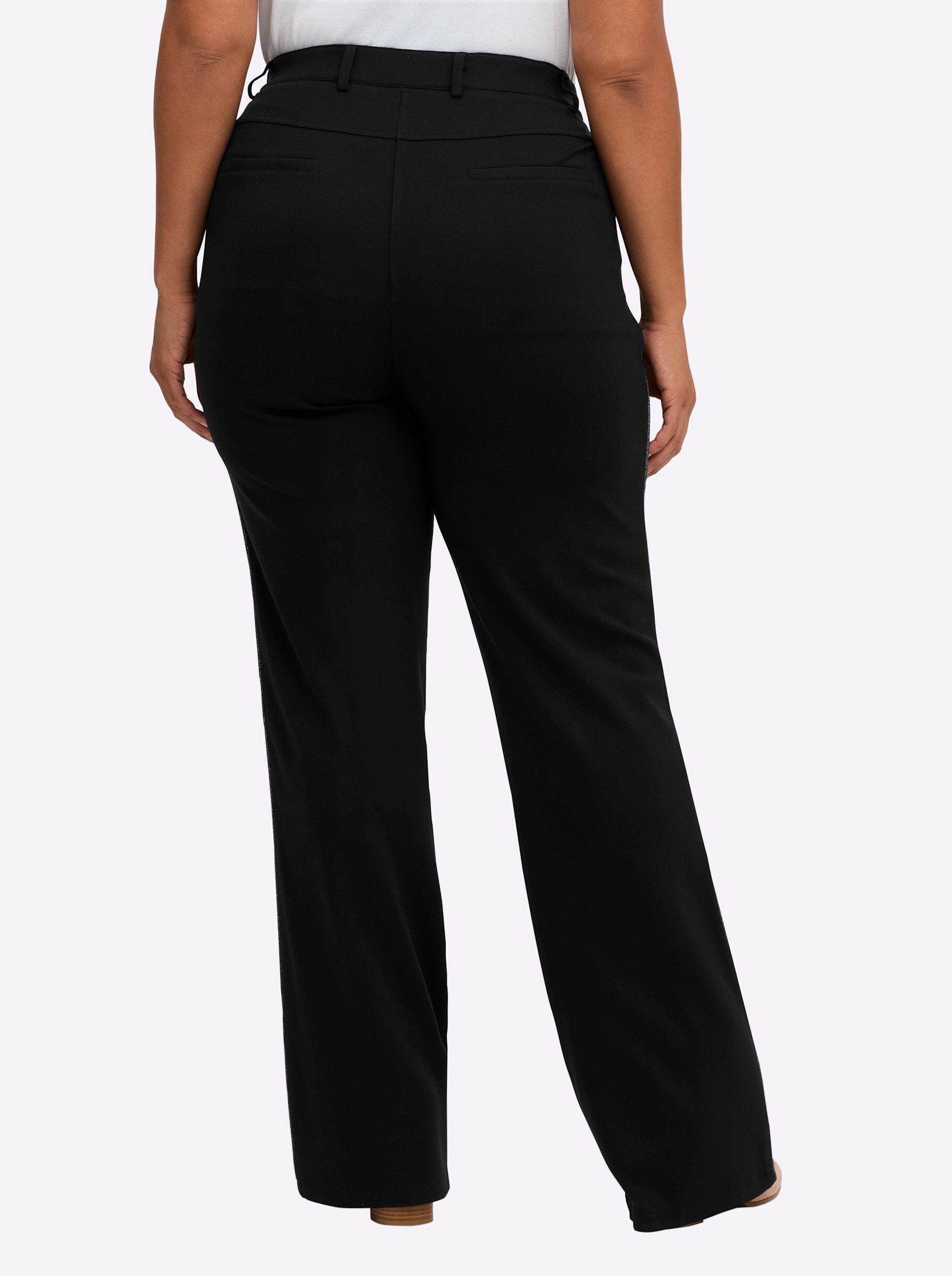 Sheego Jerseyhose Bootcut-Hose günstig online kaufen