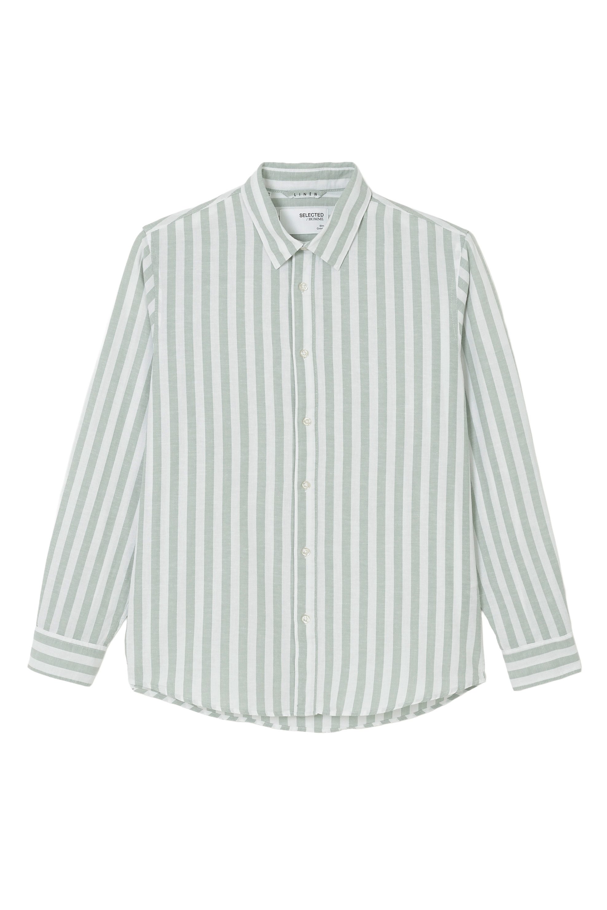SELECTED HOMME Leinenhemd NEW-LINEN SHIRT unifarben günstig online kaufen