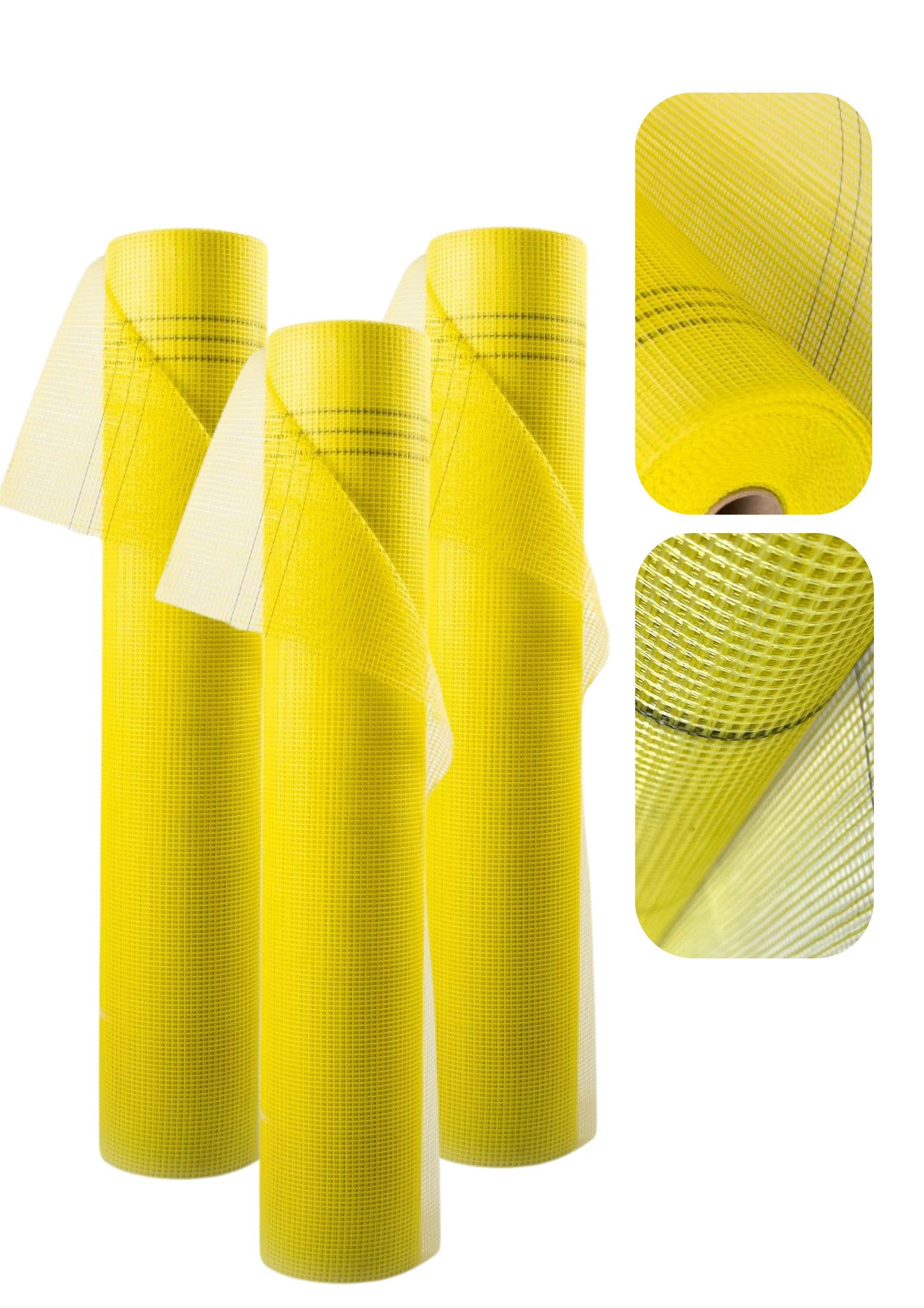 VaGo-Tools Glasfasergewebe VaGo Armierungsgewebe 150m² Gewebe 165g/m² Gelb
