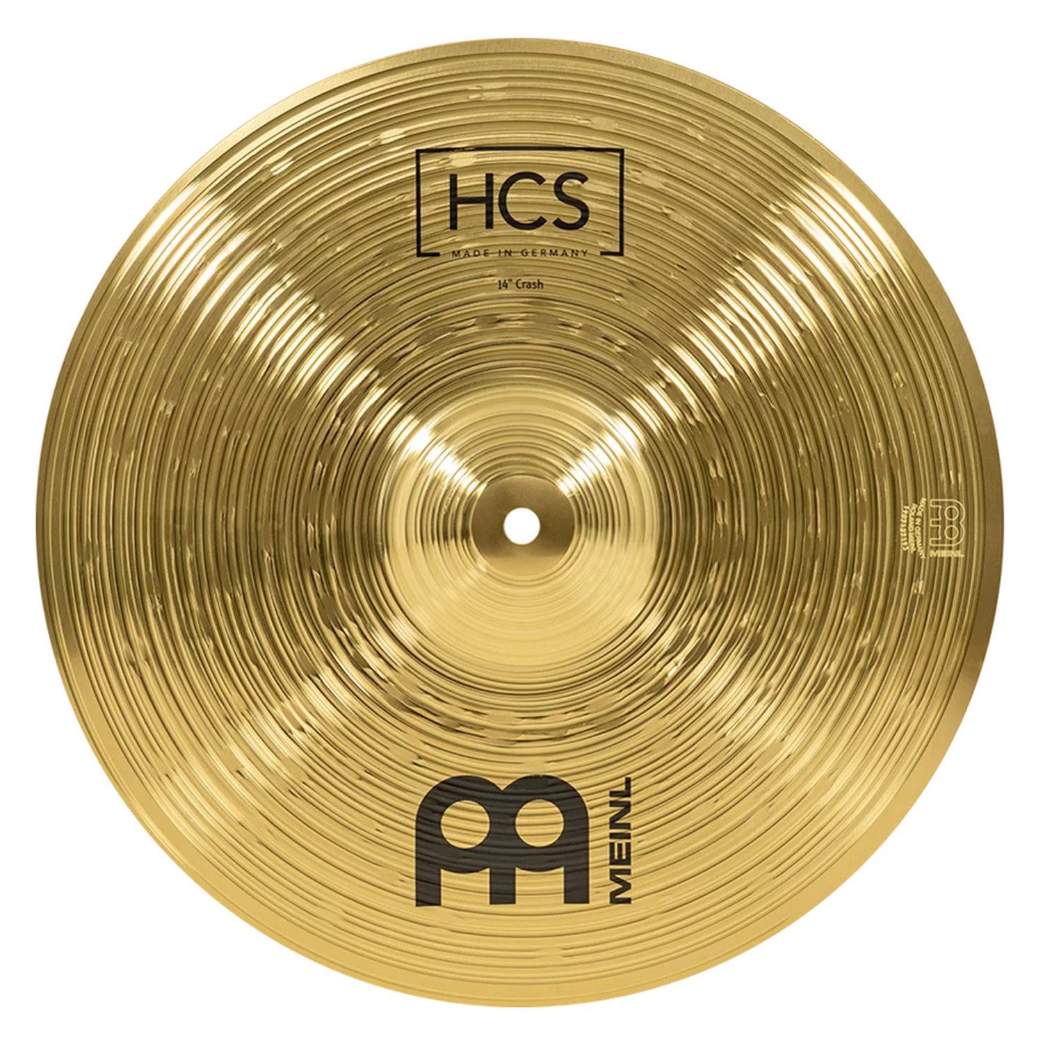 Meinl Cymbals Becken Meinl Becken HCS14C Crash 14 Zoll, Becken, 14 Zoll Crash Becken