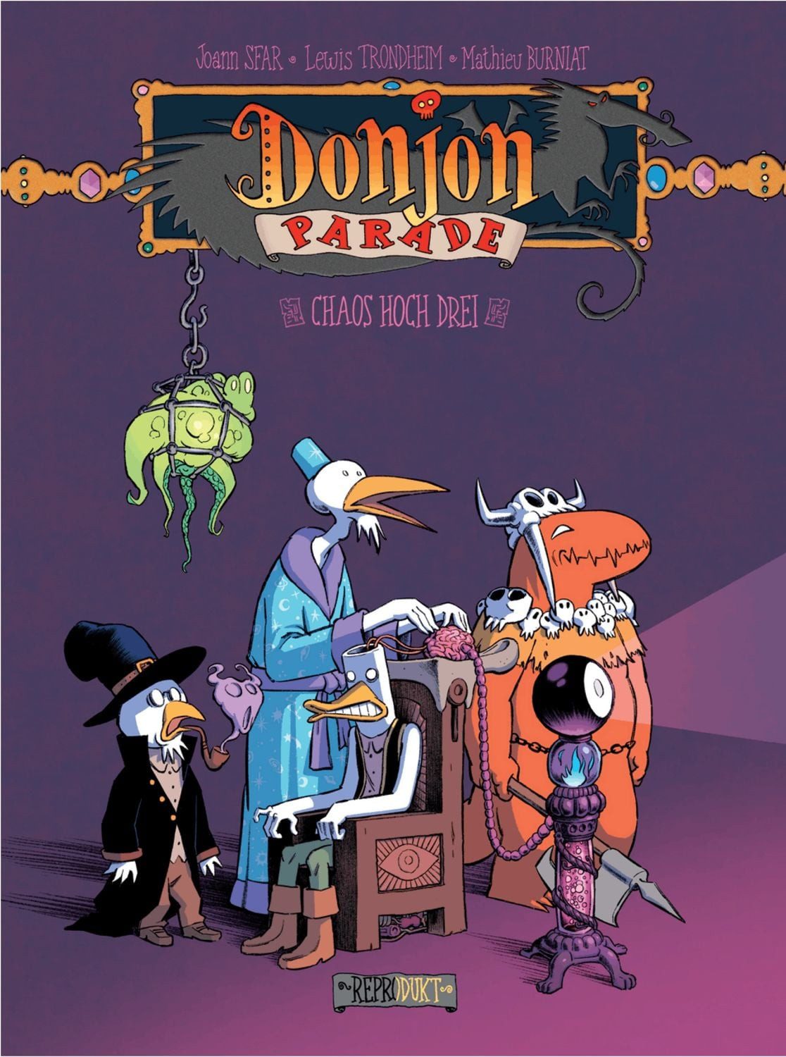 Donjon Parade 12 / Joann Sfar, Lewis Trondheim, Matthieu Burniat