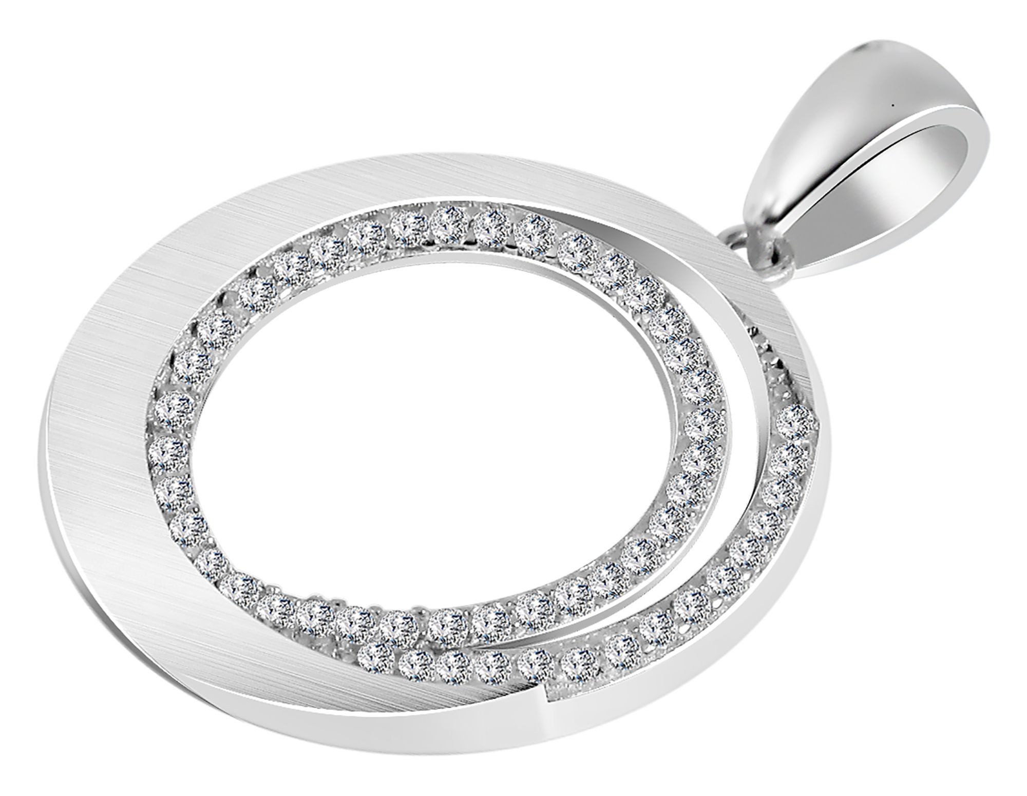 Kettenanhänger Anhänger aus 925 Silber mit Zirkonia