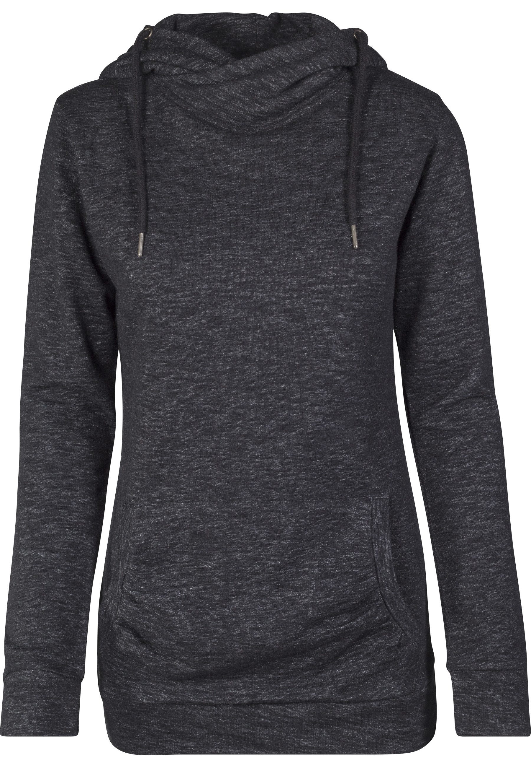 Rundhalspullover Urban Classics Damen Ladies Slub Terry High Neck Hoody