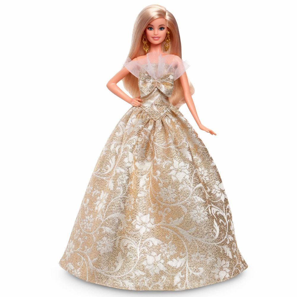 Barbie Anziehpuppe Holiday Barbie 2025 JBJ00 Mattel Signature Puppe Sammelpuppe