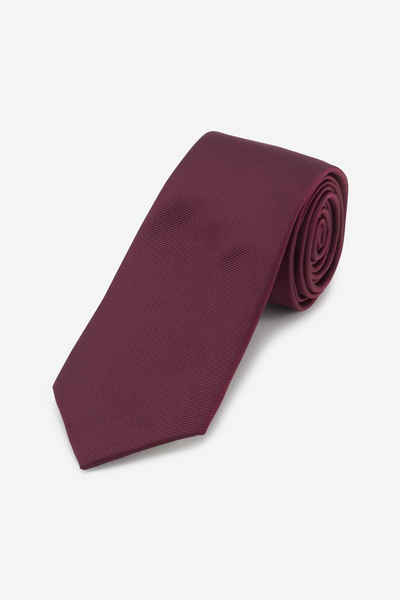 Next Krawatte Twillkrawatte aus recyceltem Polyester (1-St)