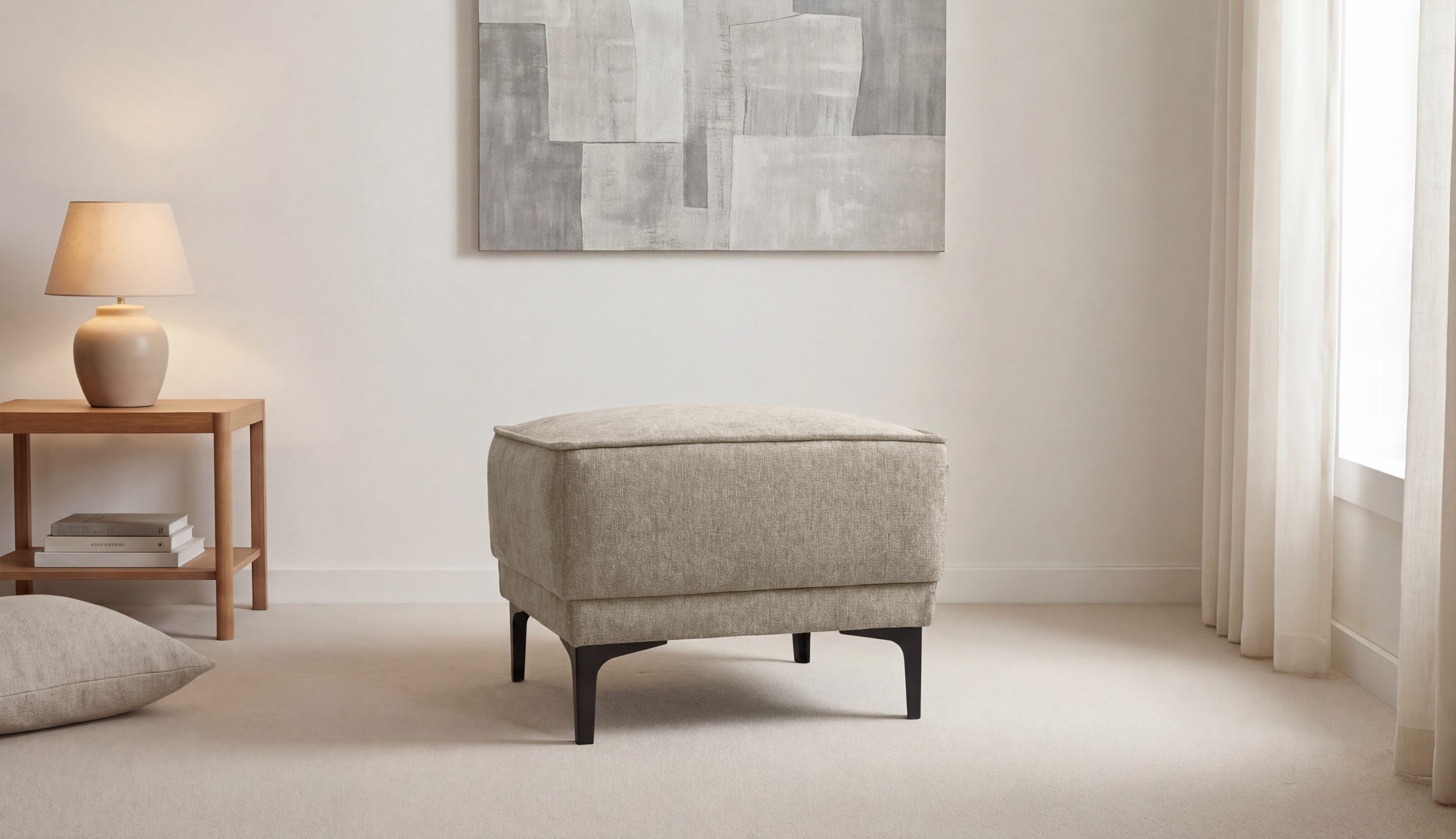 OTTO home Polsterhocker Oland, passend zur Serie OLAND