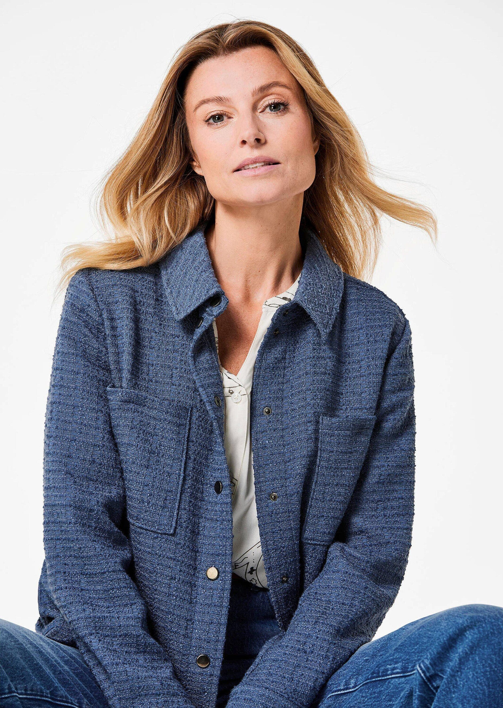 GOLDNER Hemdbluse Kurzgröße: Hemdjacke