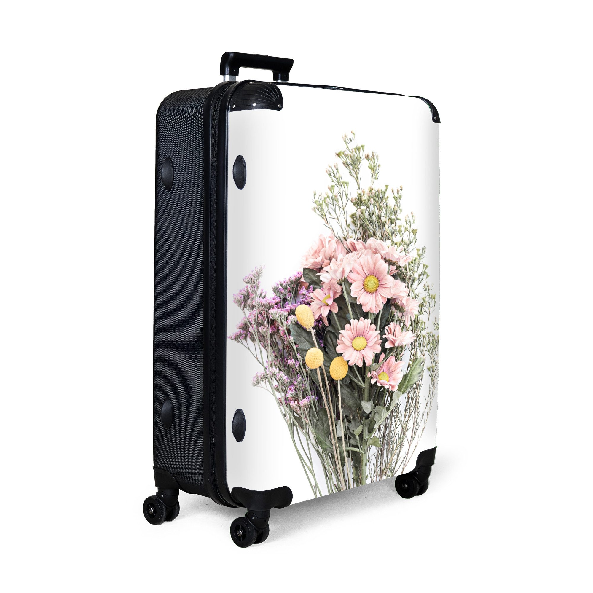 NoBoringSuitcases.com© Hartschalen-Trolley Blumen - Strauß - günstig online kaufen