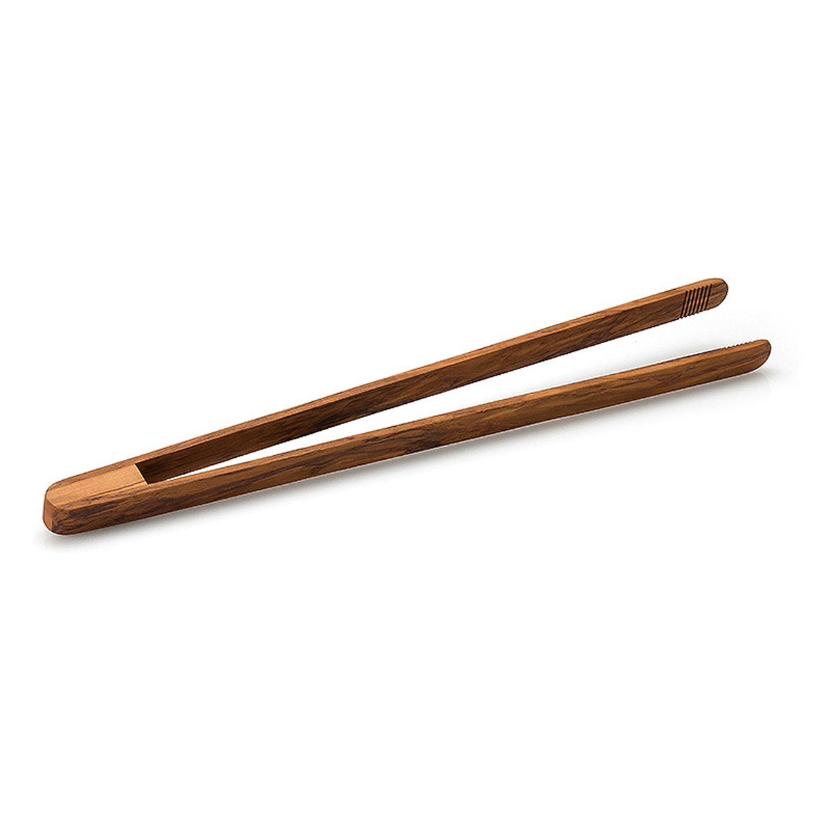 Continenta Servierzange Gourmetzange Olivenholz 40 cm