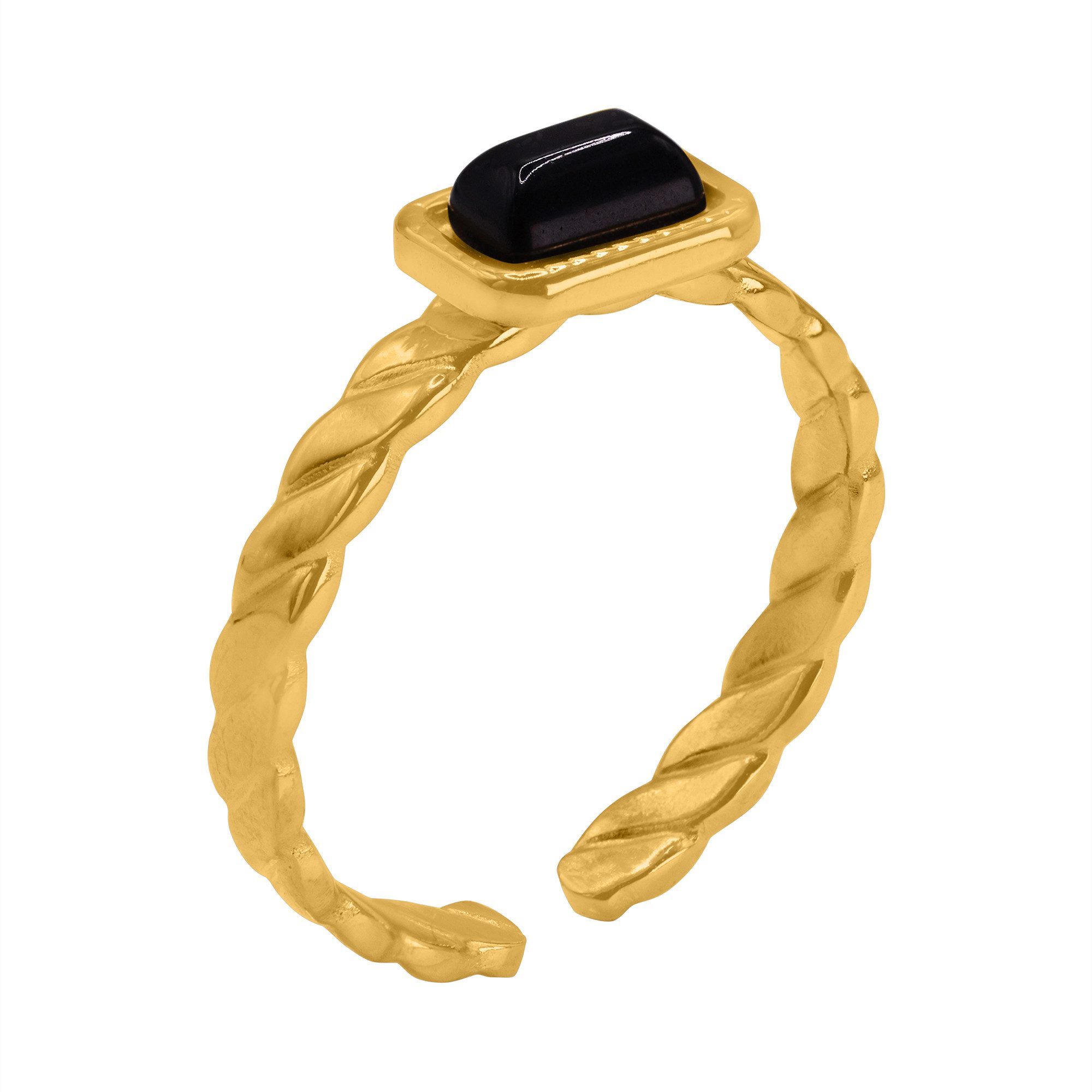 HEIDEMAN Fingerring Norba goldfarben (Ring, 1-tlg., inkl. Geschenkverpackung), One Size Ring Frauen mehr