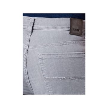 Pioneer Authentic Jeans Chinos grau regular (1-tlg., pflegeleicht)