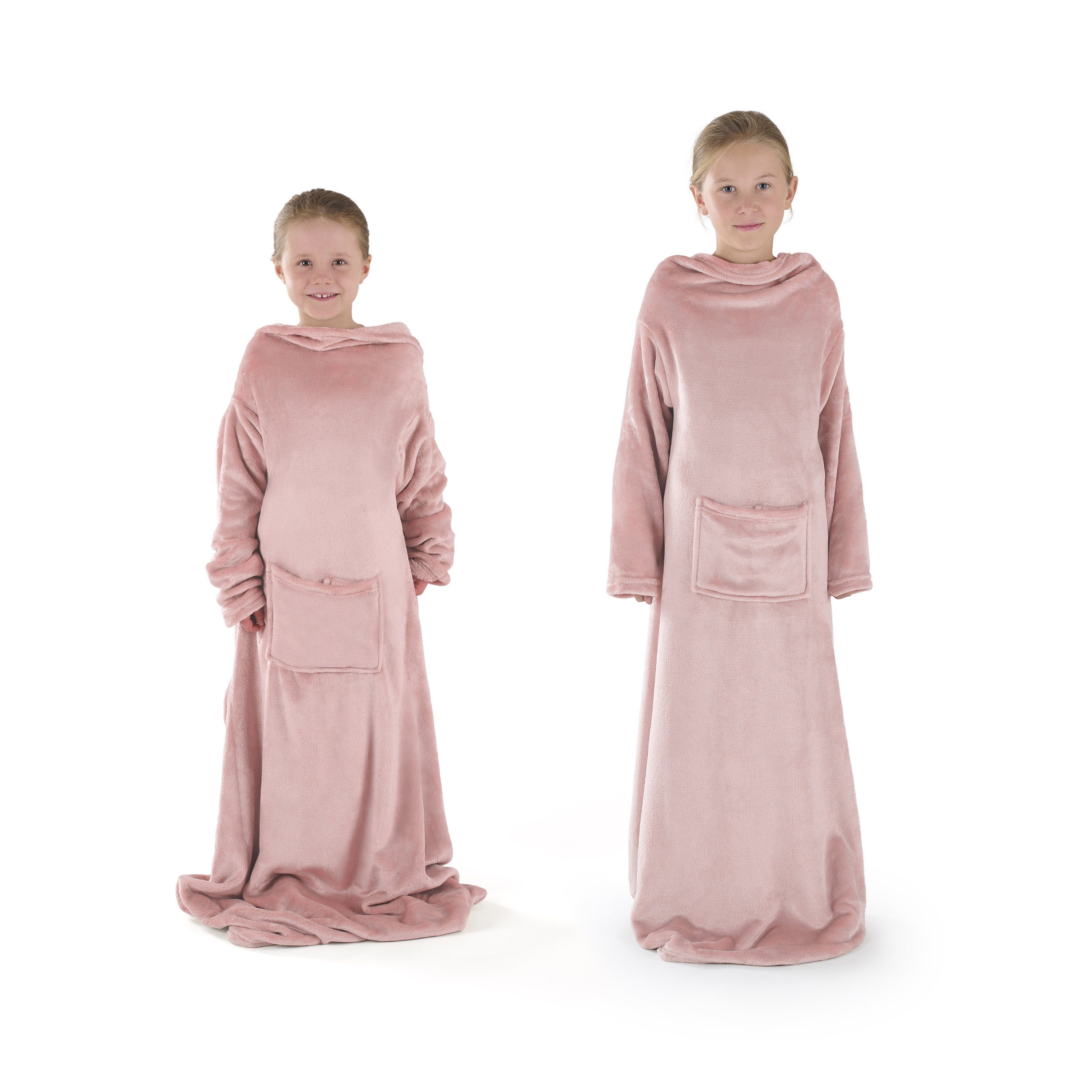 Kinderdecke Ärmeldecke Unisex Kuscheldecke flauschig mit Ärmeln, Blumtal, O günstig online kaufen