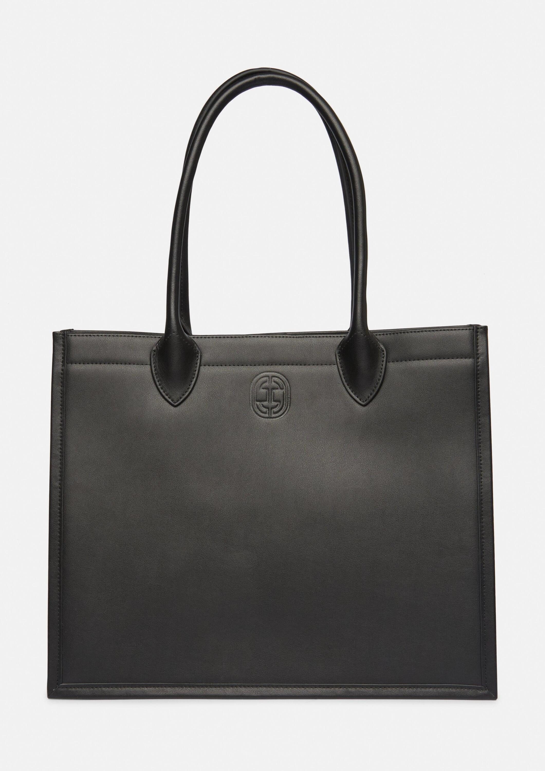 comma Shopper Shopper (1-tlg), Shopper aus Glattleder mit Magnetverschluss