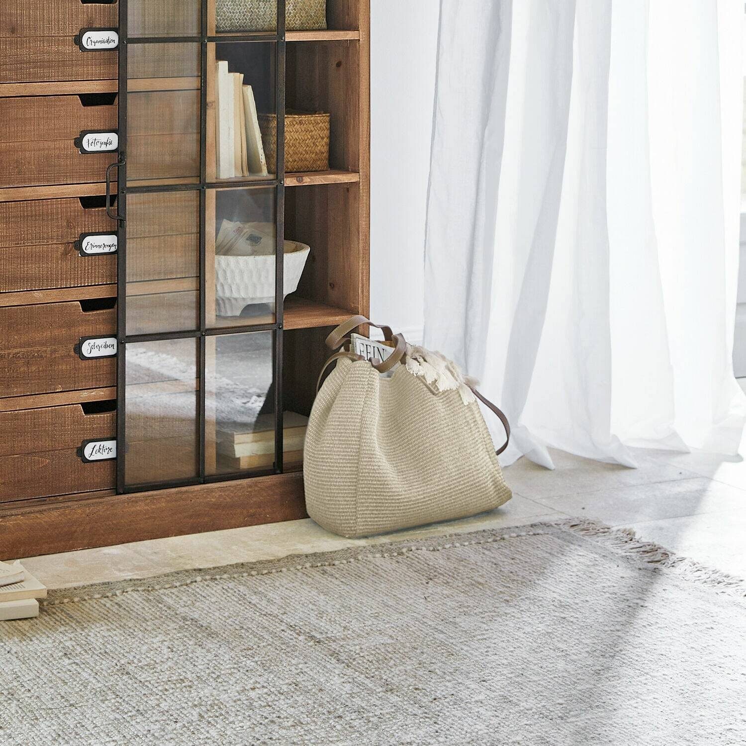 Mirabeau Handtasche Tasche Treffrin braun