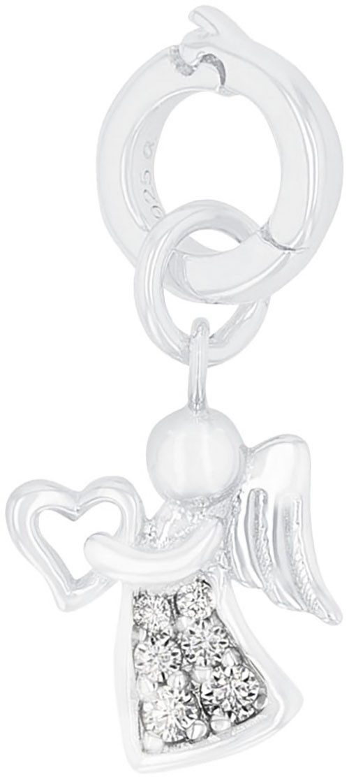Amor Charm Engel, mit Zirkonia (synth)