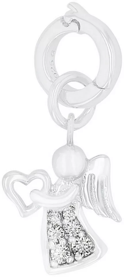 Amor Amor Charm Engel, mit Zirkonia (synth)