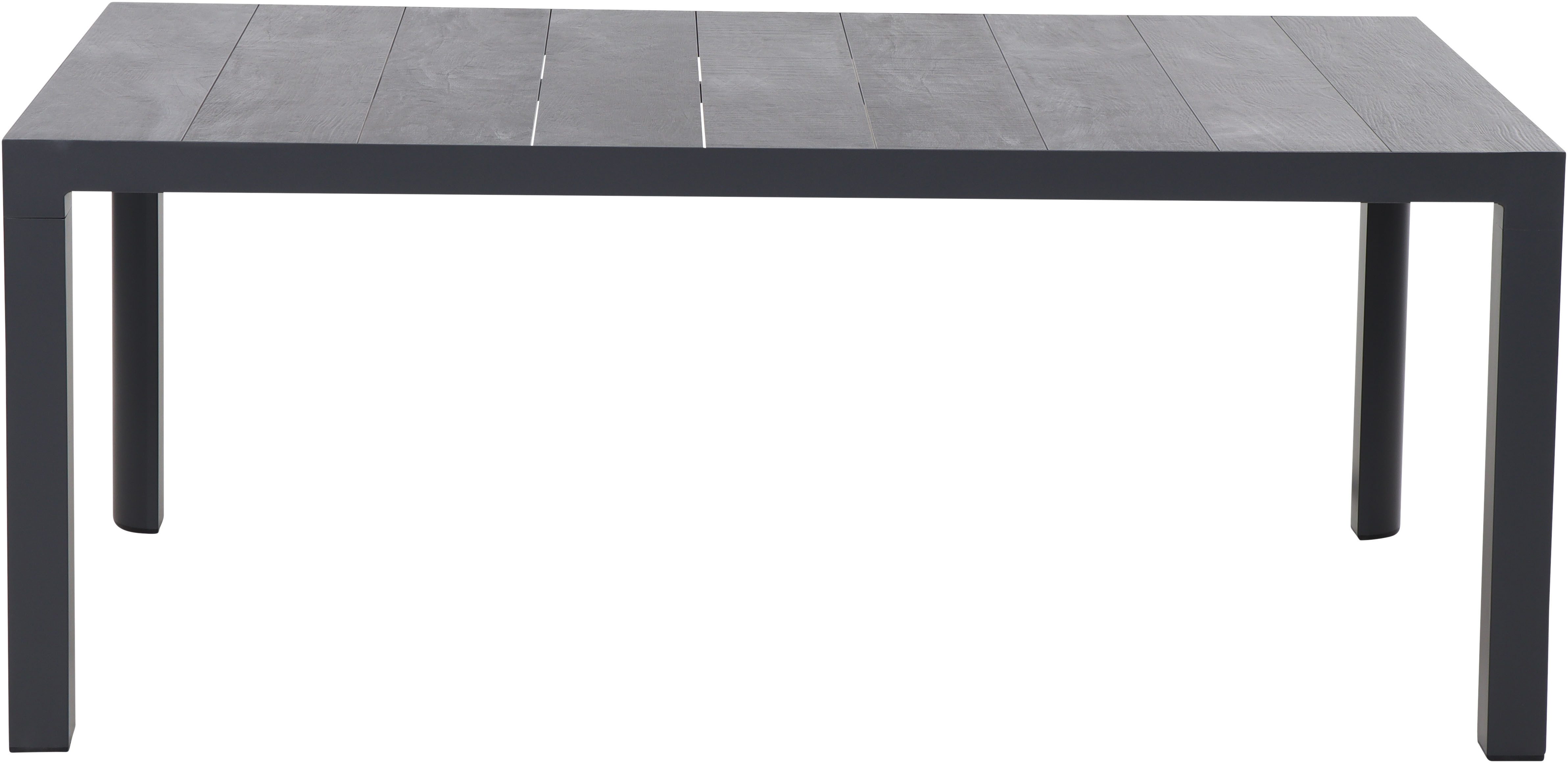 Siena Garden Gartentisch »Silva« 180x90cm Aluminiumgestell mit Keramikleisten