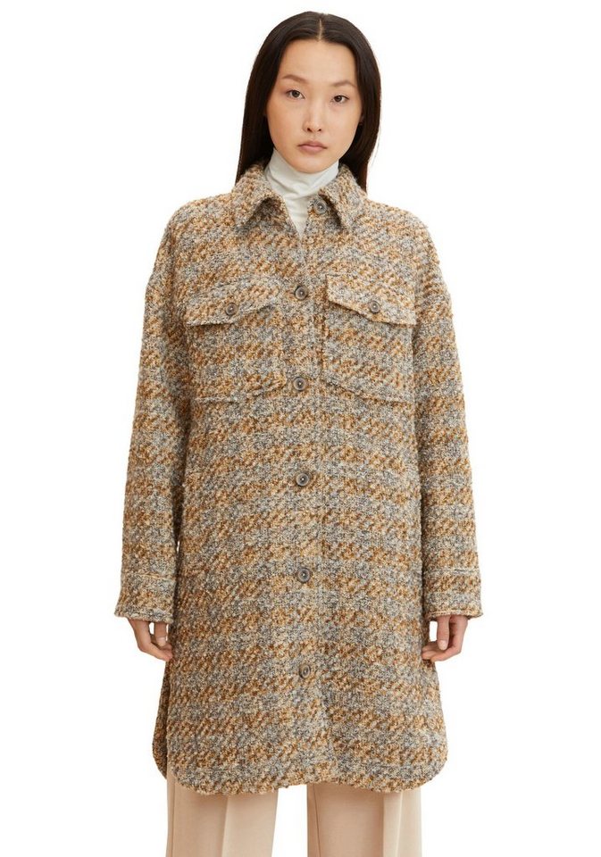 TOM TAILOR Kurzmantel, Boucle Kurzmantel von Tom Tailor