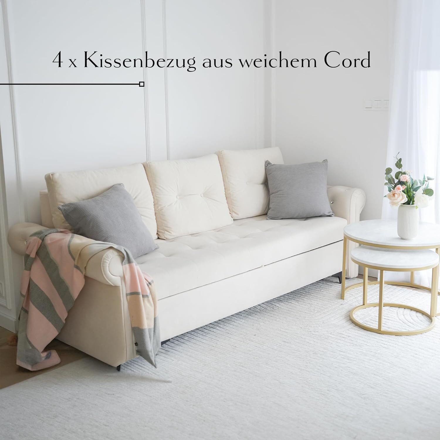 DYNMC you Kissenbezug Cord - 4er günstig online kaufen