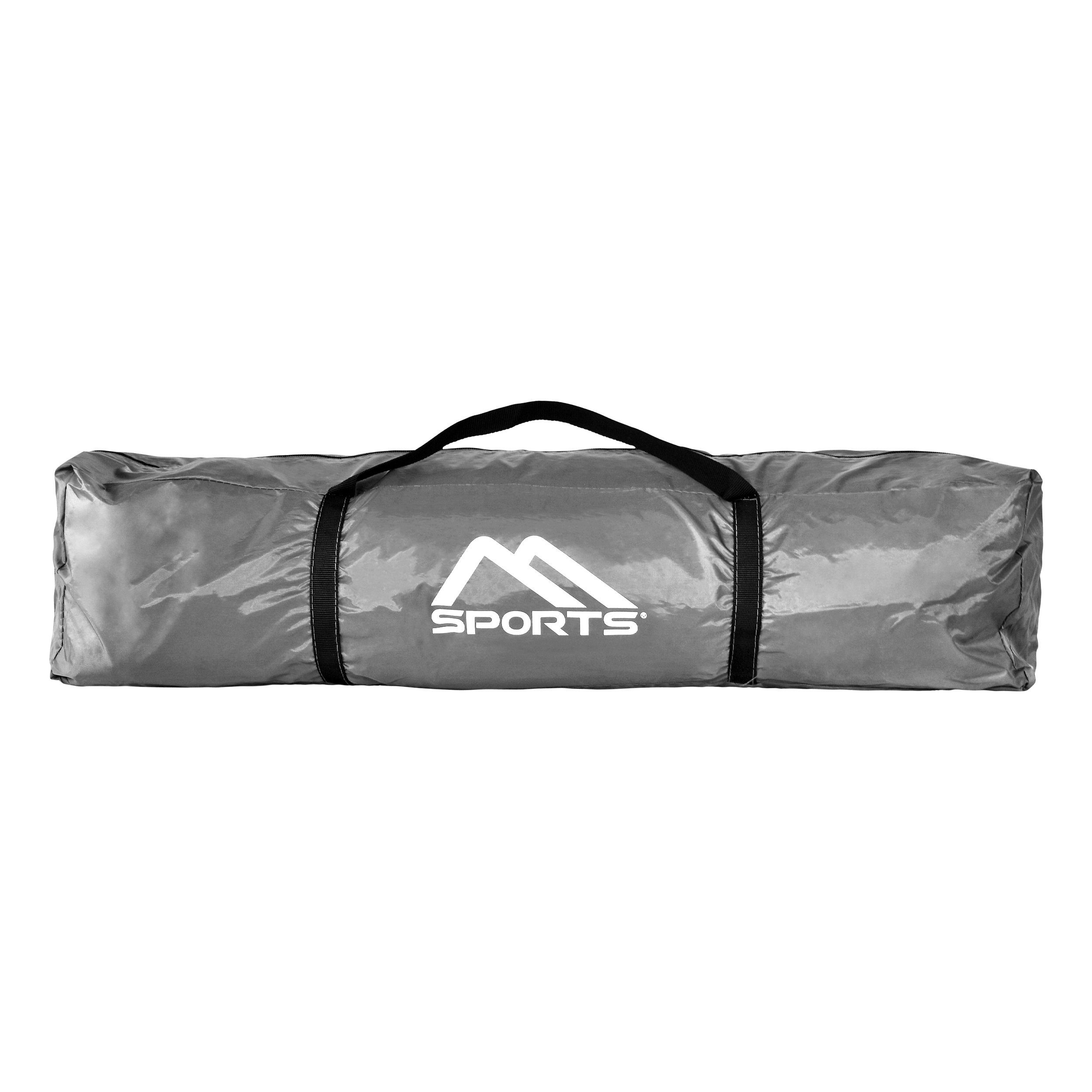 MSports® Winddicht Zelt Up Campingzelt Pop Kuppelzelt Würfelzelt Wasserdicht Grau 2-3 Igluzelt Personen Zelt