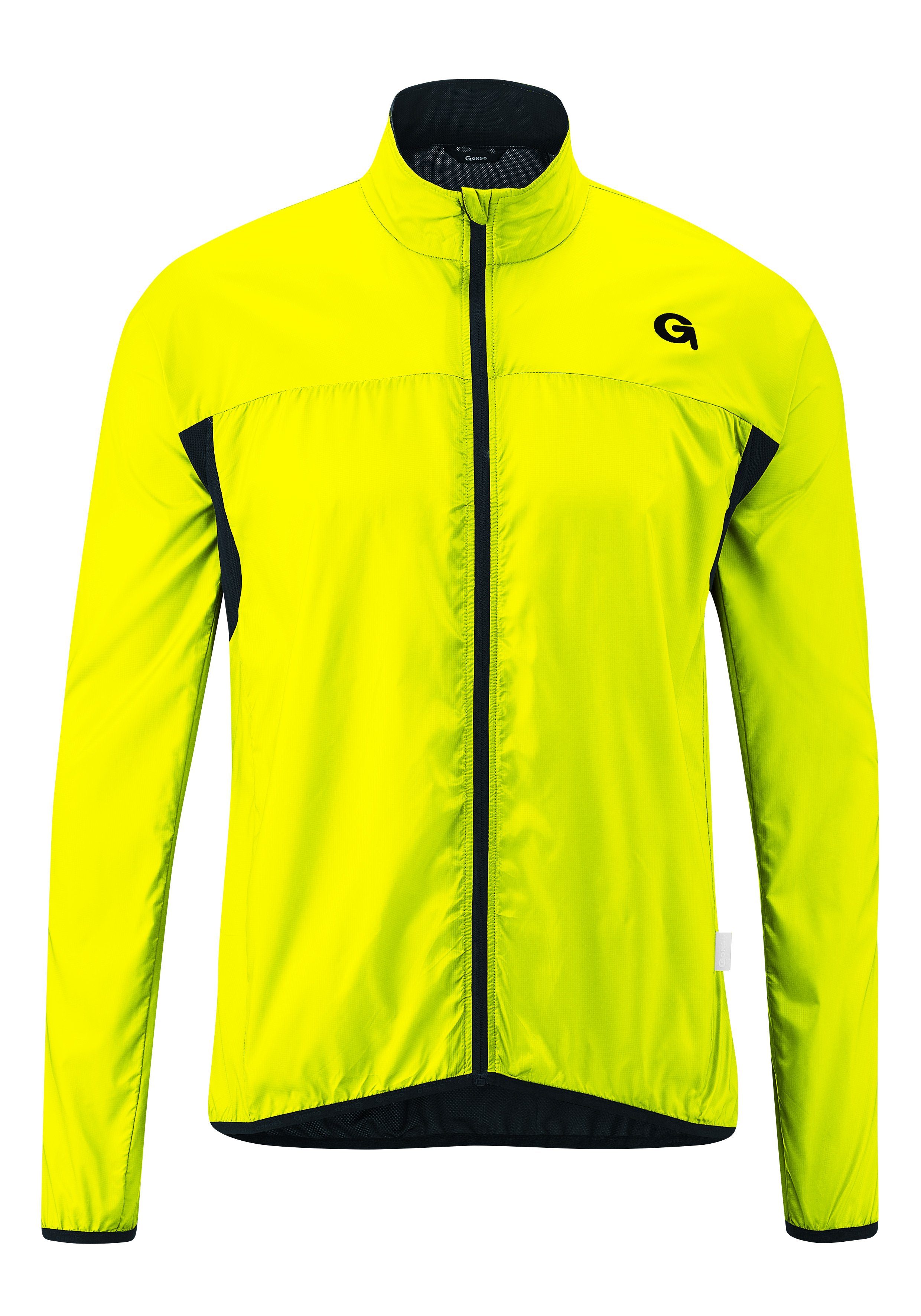 Gonso Fahrradjacke Serru leichte Herren Windjacke, lockerer Windbreaker, Radjacke