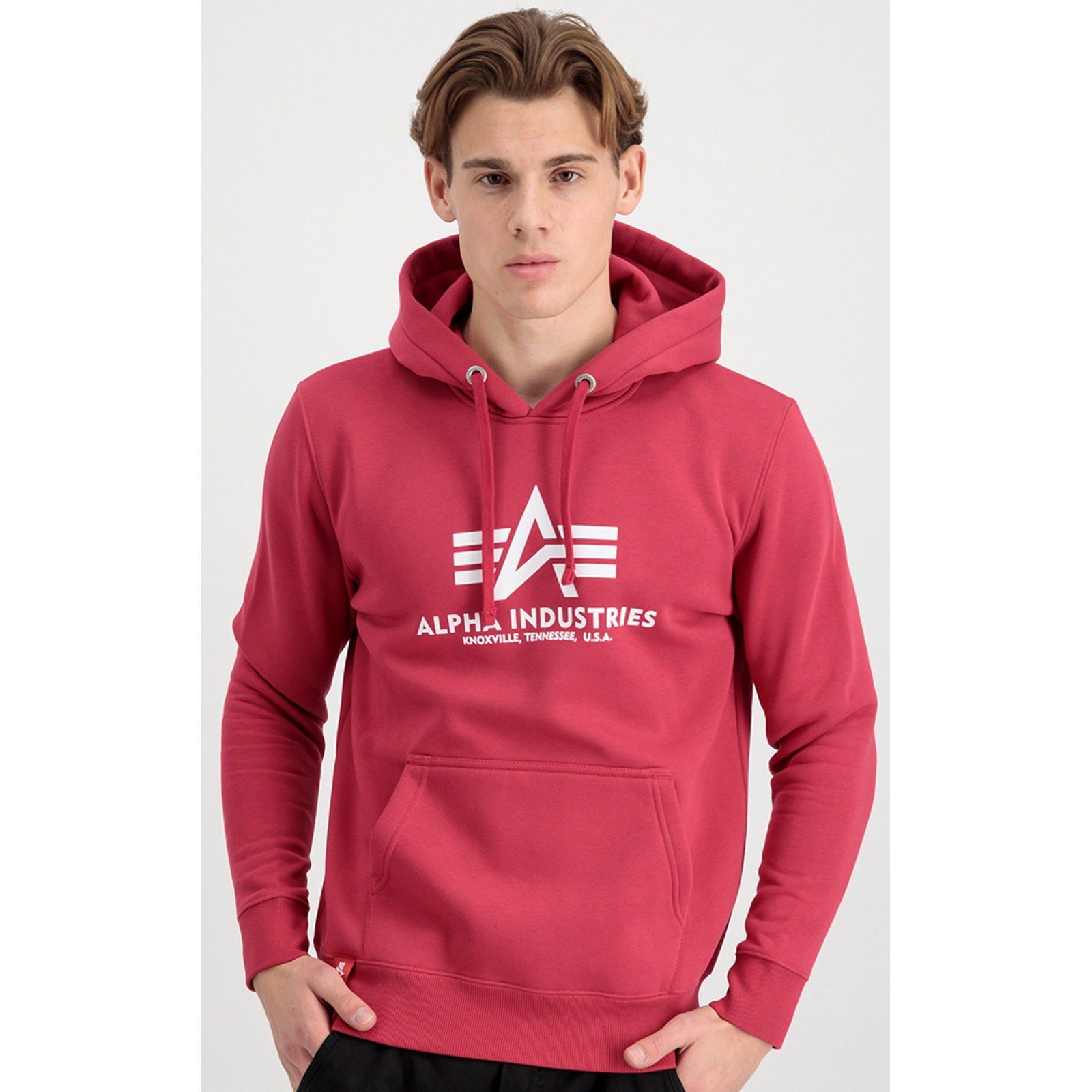 Alpha Industries Hoodie Alpha Industries Basic Hoody rbf red