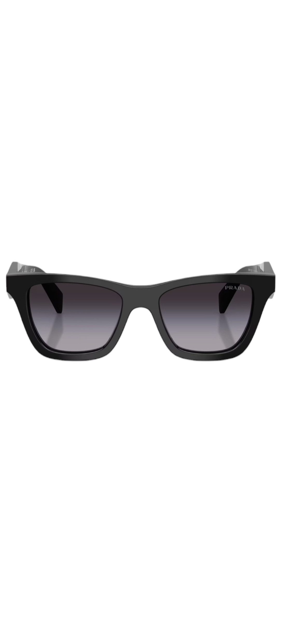 PRADA Sonnenbrille Prada PR C07S Sonnenbrille Butterfly Schwarz Grau Damen