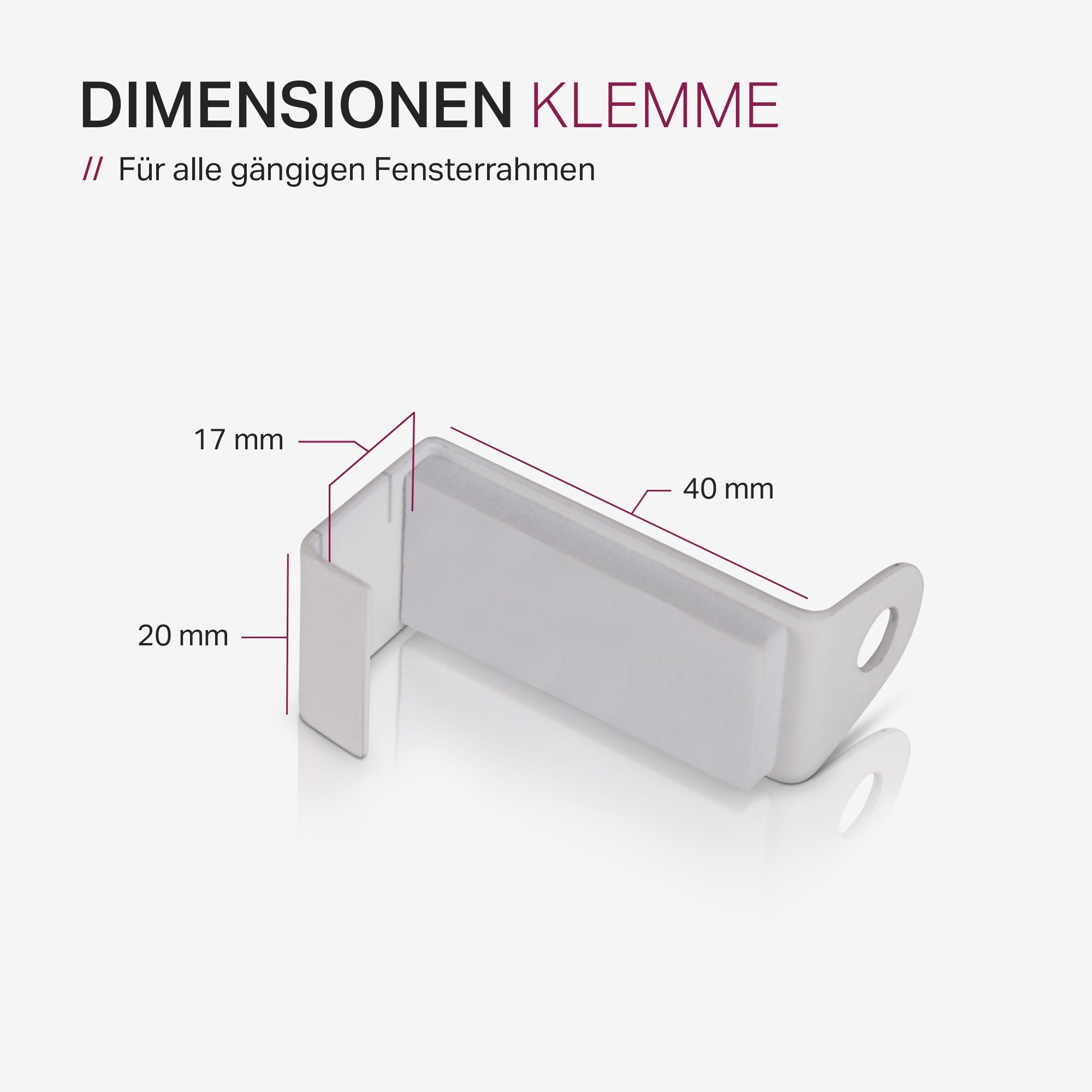 Bestlivings Spannvitrage Stange Twist, Ø 9 mm, 1-läufig, ausziehbar, geklemmt, gespannt, ohne Bohren, ohne Schrauben, ohne Kleben, Metall, Gardinenstange – Bild 4 von 5