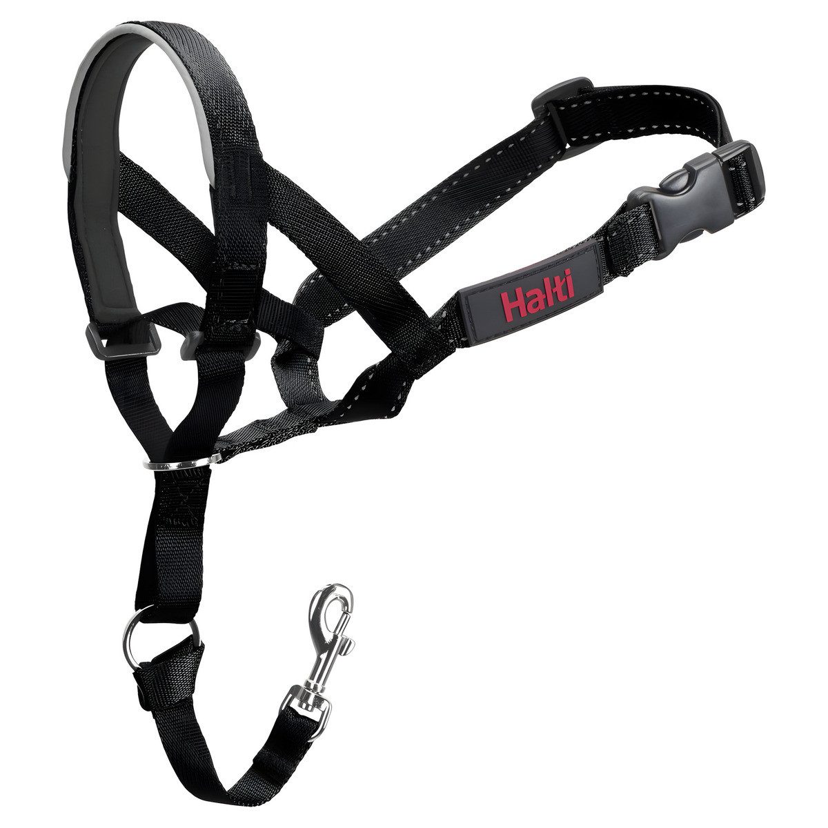 HALTI Hunde-Erziehungsgeschirr Kopfgeschirr/Headcollar schwarz