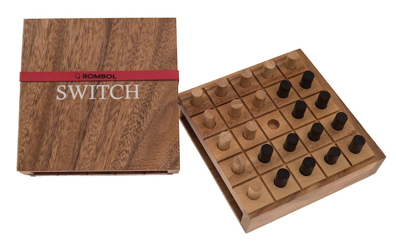 - SWITCH ein für Taktiker, Strategiespiel interessantes zwei Spiel Denkspiele Spiel, Holzspiel ROMBOL