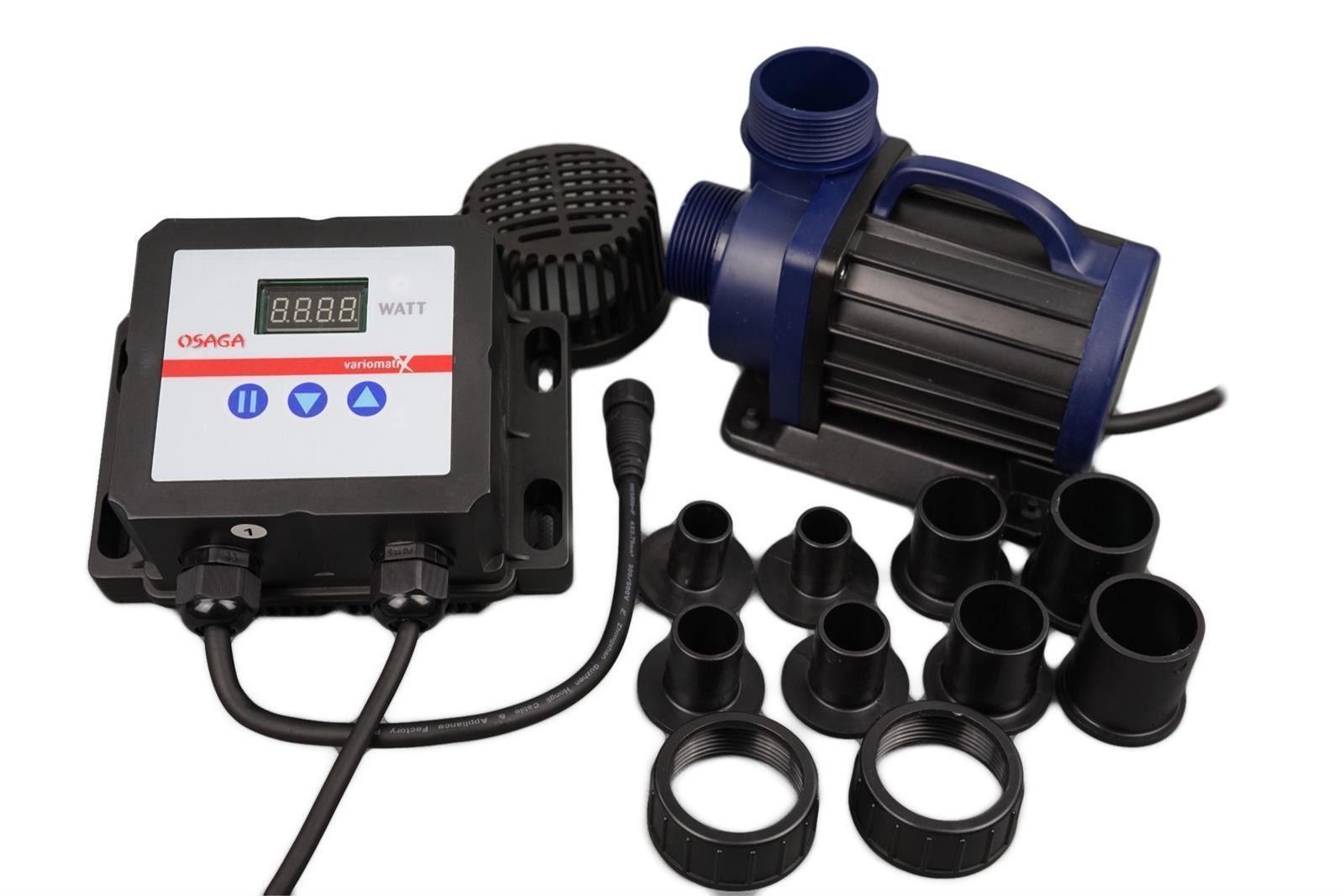 Teichpumpe Osaga regelbare Teichpumpe OHE Variomatix 10000 34- 85 Watt