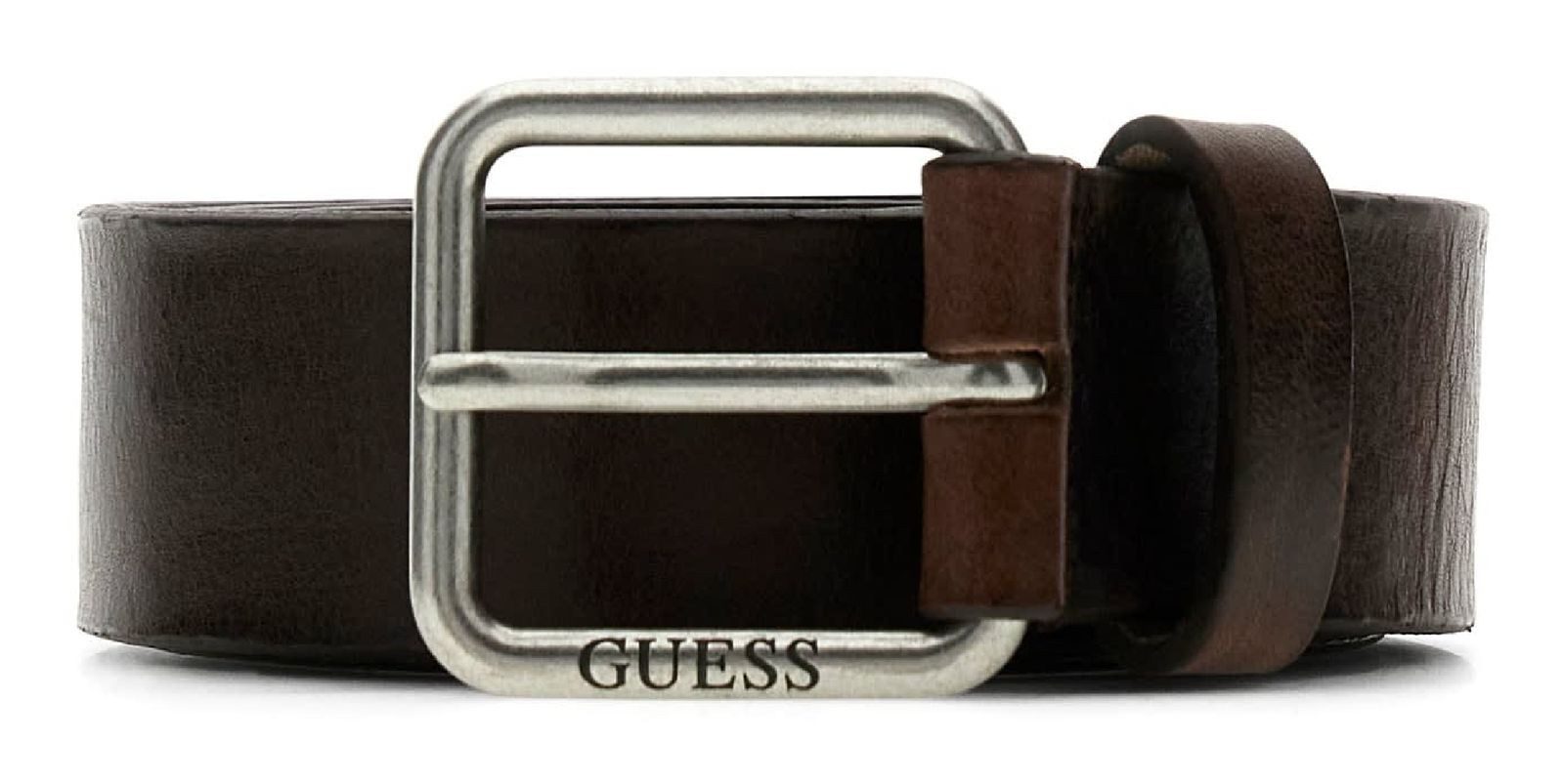 Guess Synthetikgürtel Belt H35 aus echtem Leder