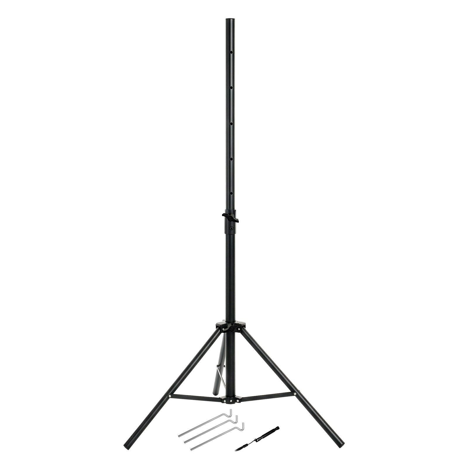 ARLI ARLI Dreibein Stativ 120 cm für Sat Antenne Stahl klappbar Dreibeinstativ (höhenverstellbar Camping Balkon Garten Ständer mit 3 Heringen)