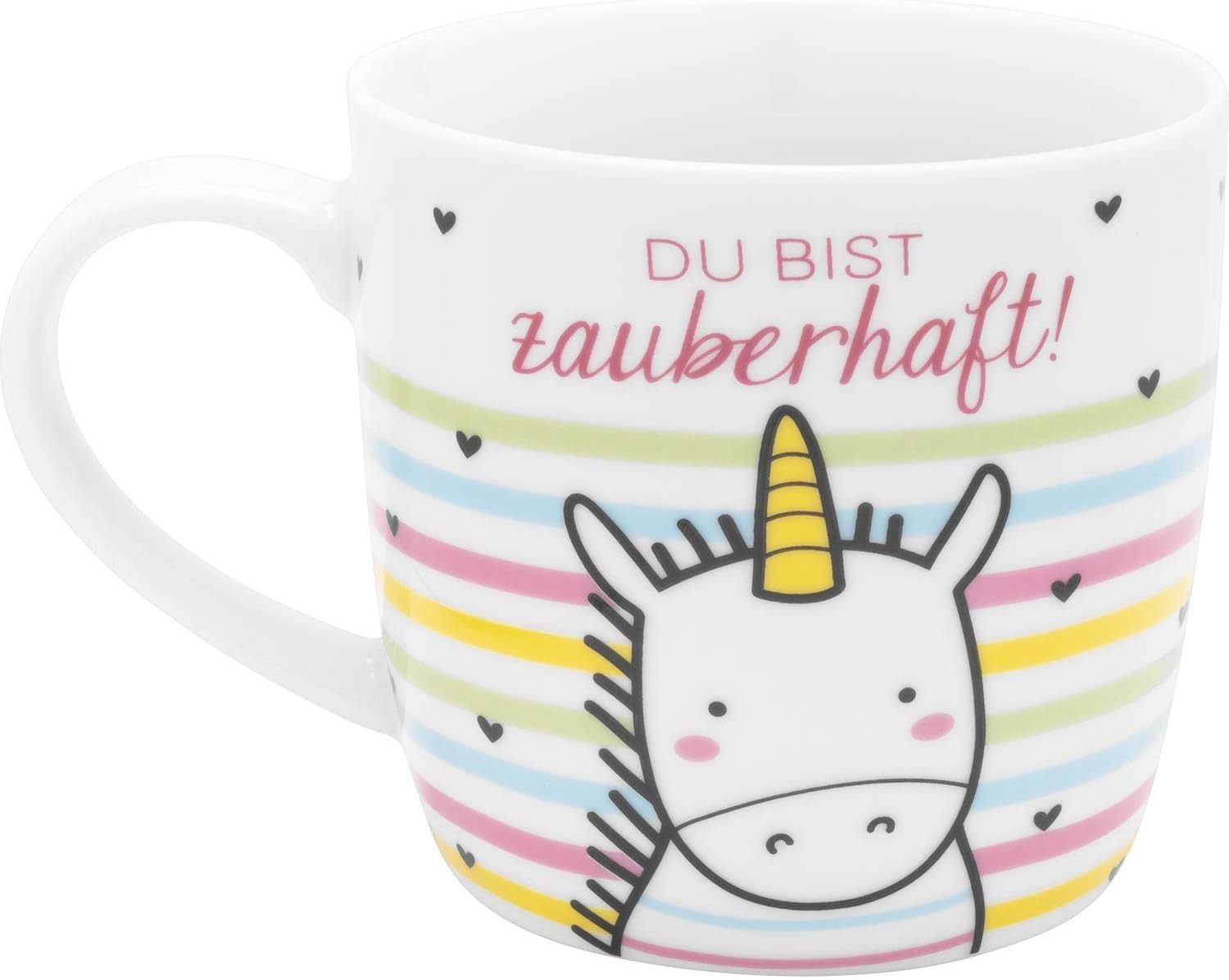 Sheepworld Tasse Tasse Becher Milch Kakaotasse Sheepworld Geschenk Kinder GRUSS &CO, Material: Porzellan