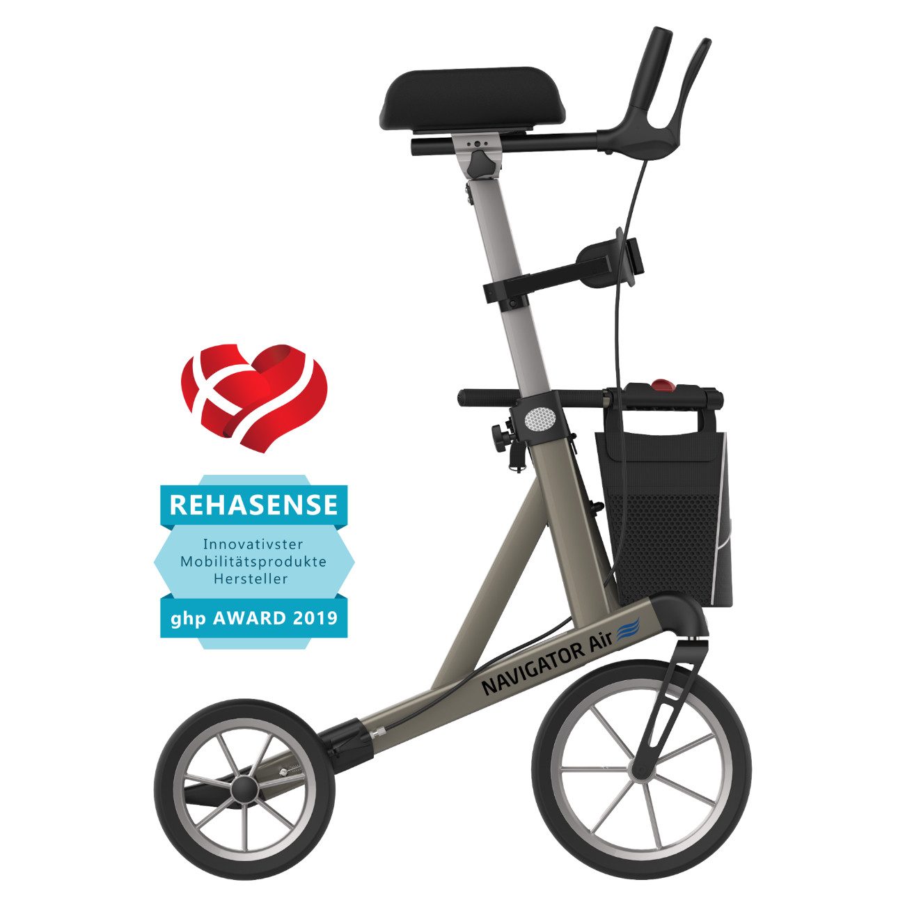 Rehasense Rollator Outdoor Arthritisrollator Navigator Air
