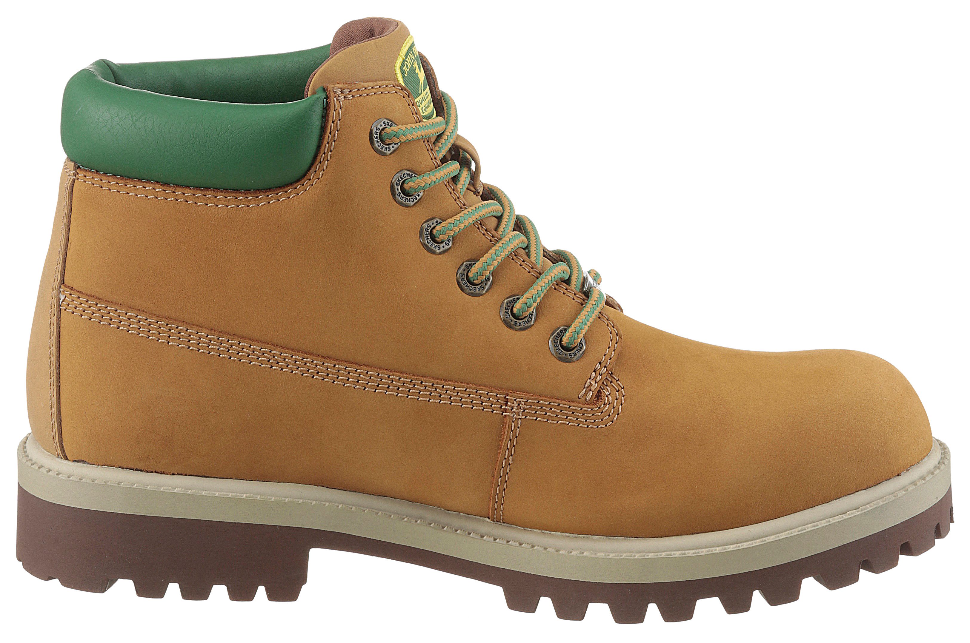 Skechers SERGEANTS JOHN DEERE-DOZER Schnürstiefel Boots mit John Deere Collaboration