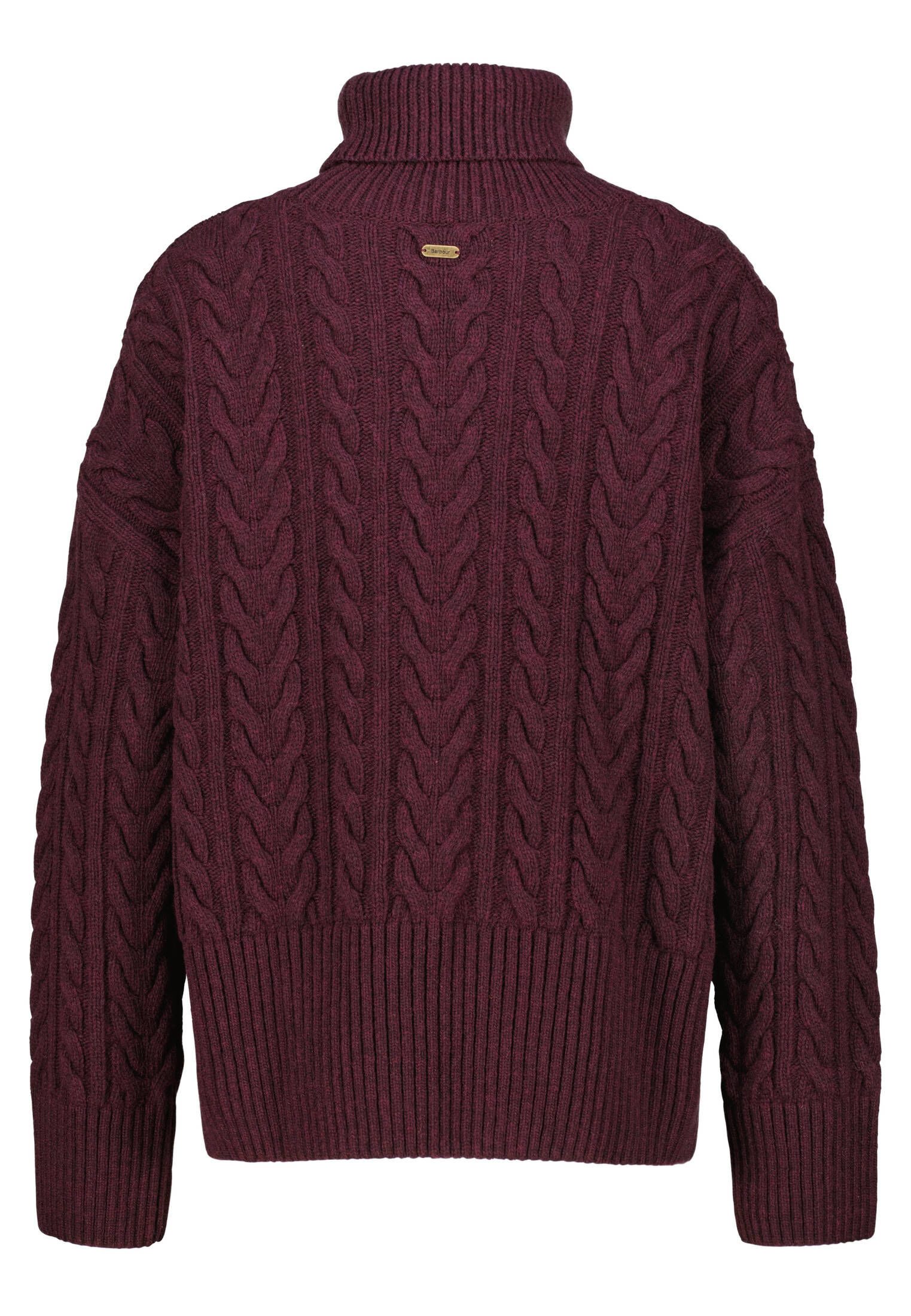 Barbour Strickpullover Damen Rollkragenpullover EMBLETON (1-tlg) günstig online kaufen