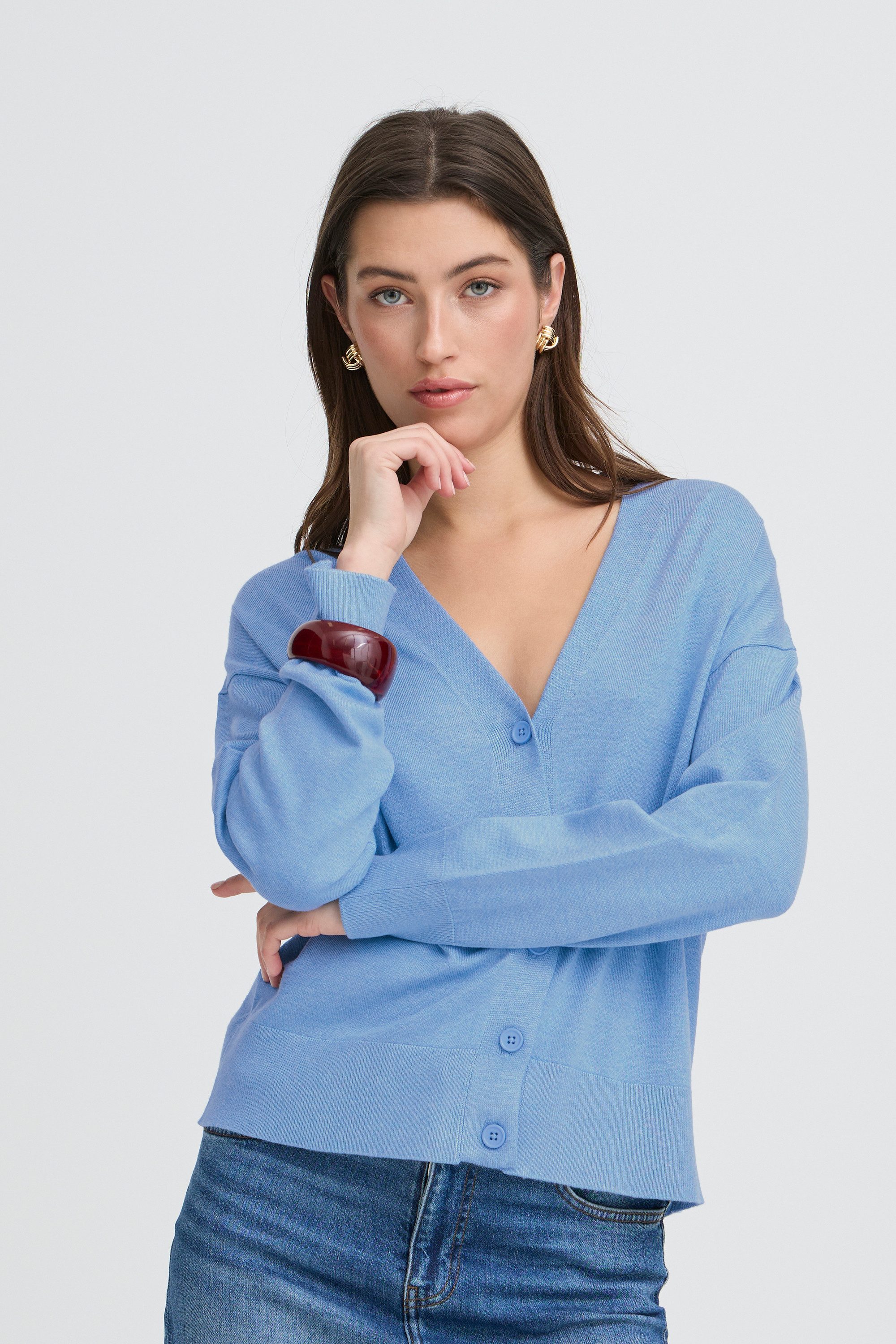 b.young Cardigan Langarm BYMMORLA