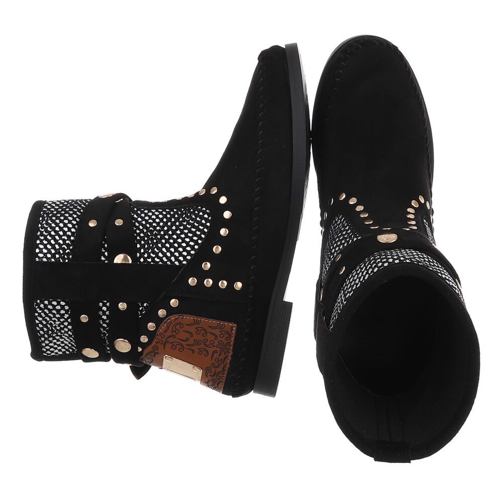 Ital-Design Damen Cowboyboots Boho/Hippie Stiefelette (88843872) Blockabsat günstig online kaufen