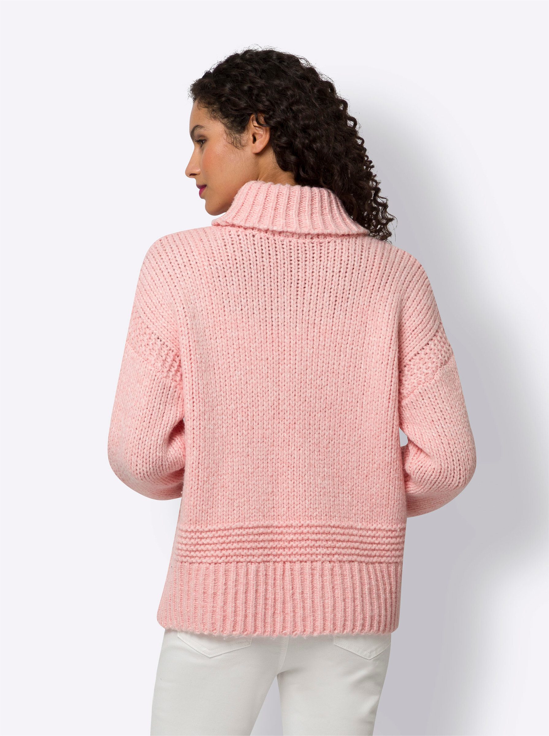 heine Strickpullover Stehkragenpullover günstig online kaufen