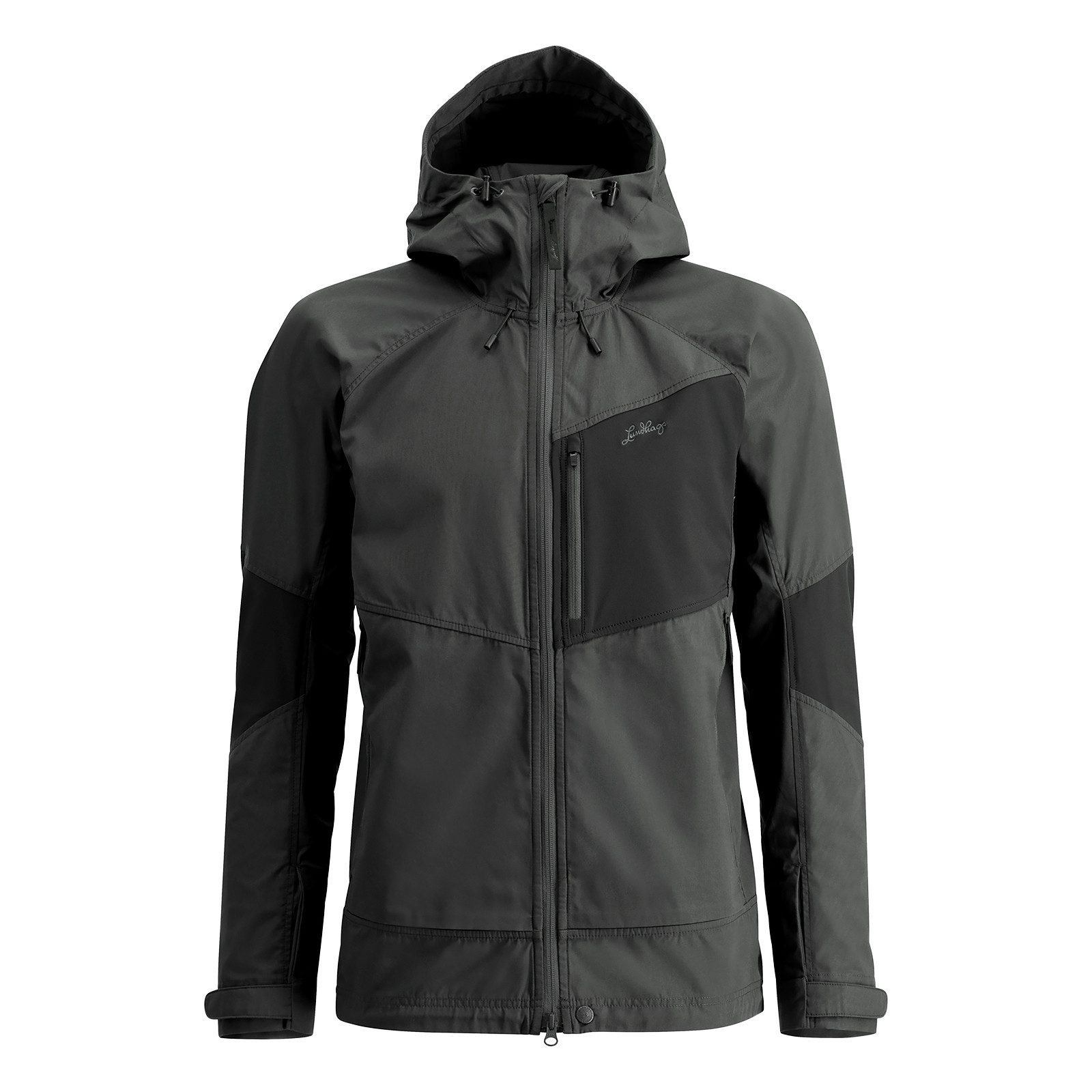 Lundhags Funktionsjacke Tived Stretch Hybrid Jacket mit Stretcheinsätzen für Bewegungsfreiheit