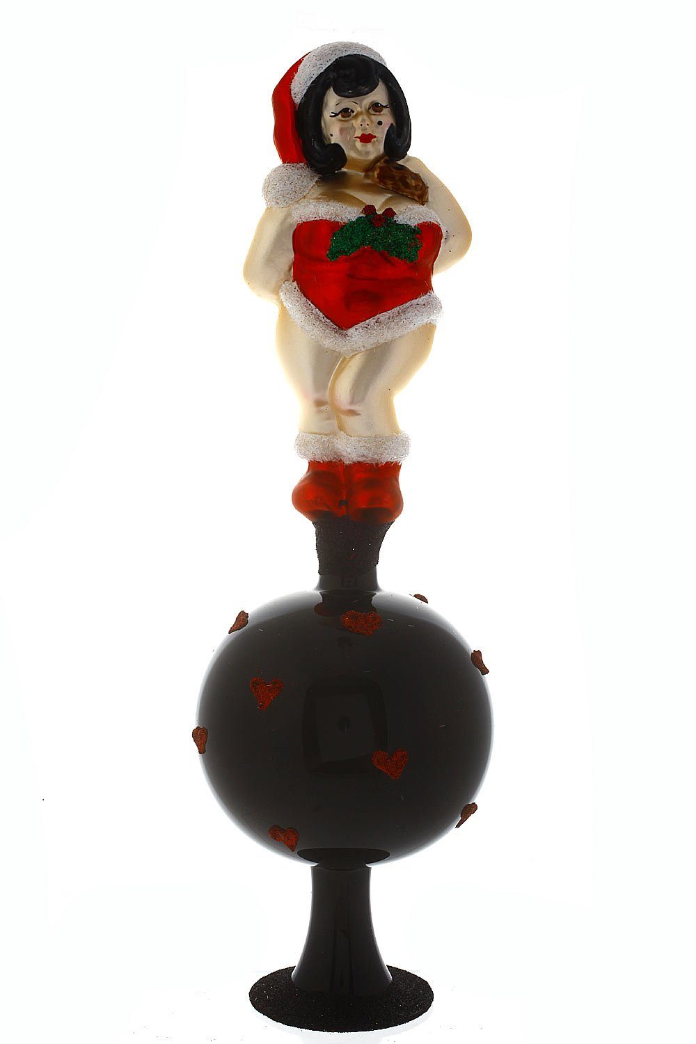 Hamburger Weihnachtskontor Christbaumspitze Christbaumspitze - Weihnachtsträume in 75B, mundgeblasen - handdekoriert
