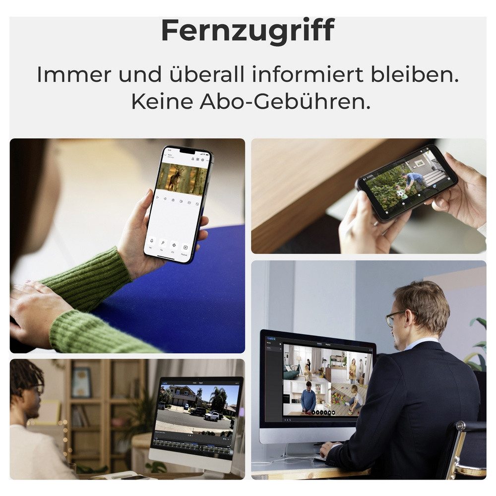 Reolink Überwachungskamera Reolink Lumus Series E430 WLAN IP Überwachungskamera 2560 x 1440 Pi (Lumus Series E430) – Bild 4 von 5