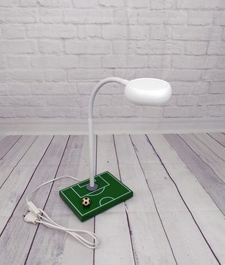niermann LED Tischleuchte Fußballfeld, ohne Leuchtmittel, Tisch-Leseleuchte Fußballfeld
