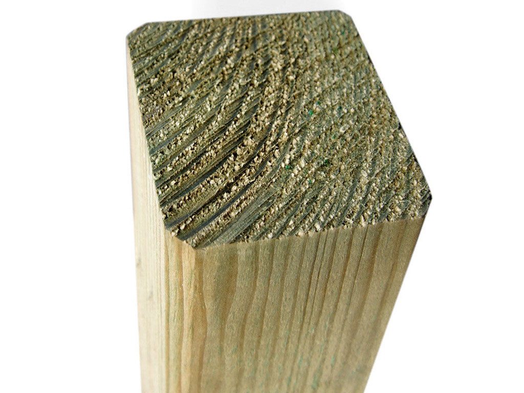 Woodtex Zaunpfosten Pfosten Kiefer KDI gehobelt