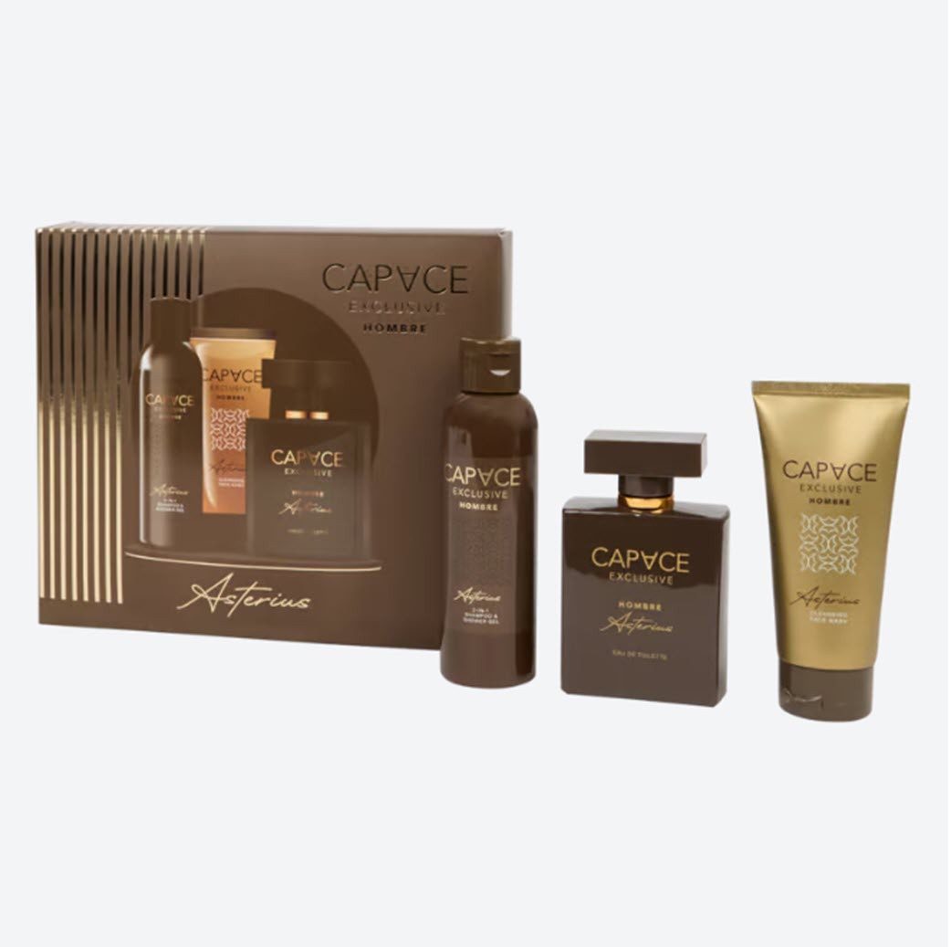 Eau de Toilette Capace Exclusive Homme Geschenkbox Asterius 3-teilig