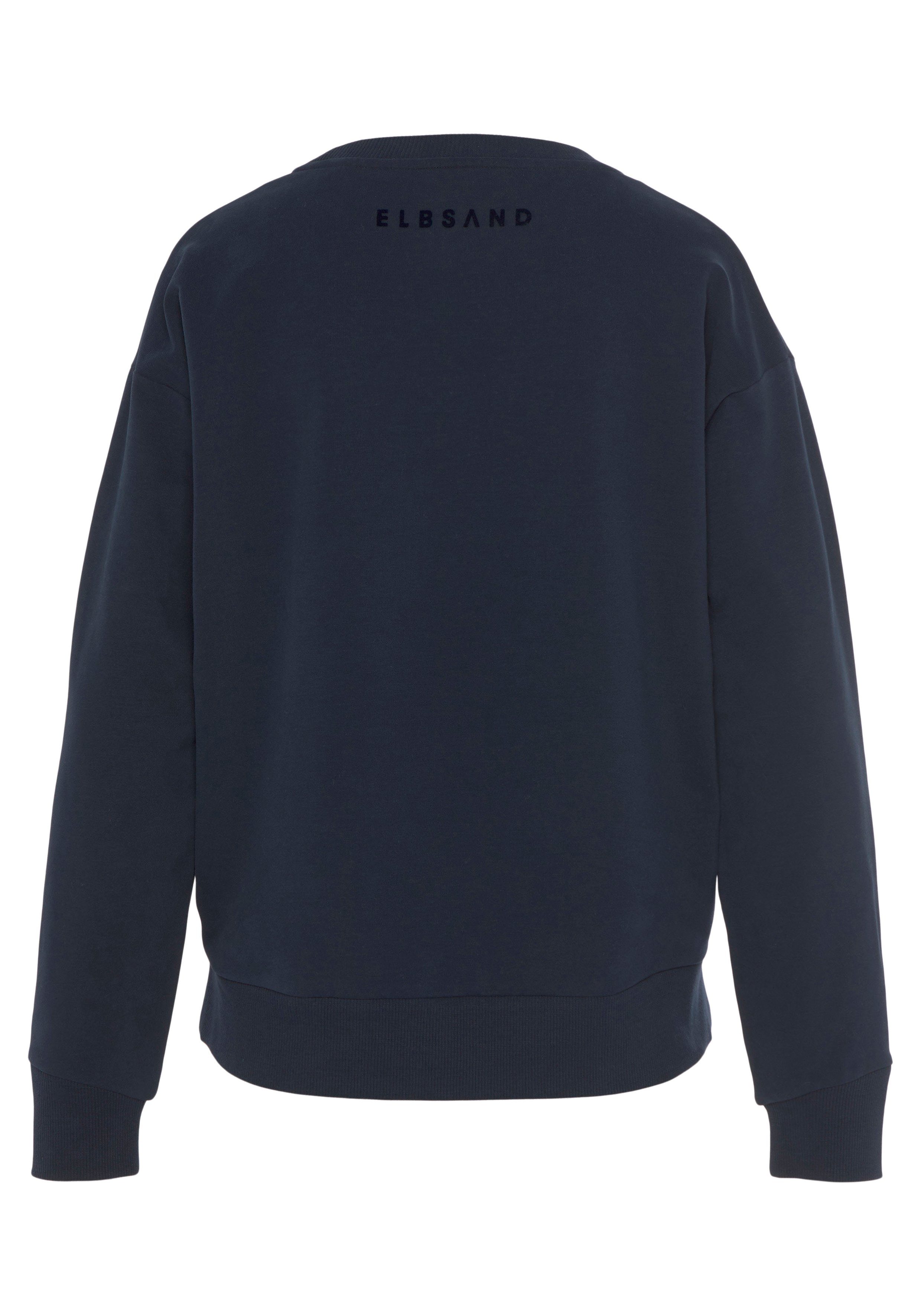 Elbsand Sweatshirt Fionni mit großem Logoprint, sportlich-casual – Bild 4 von 5